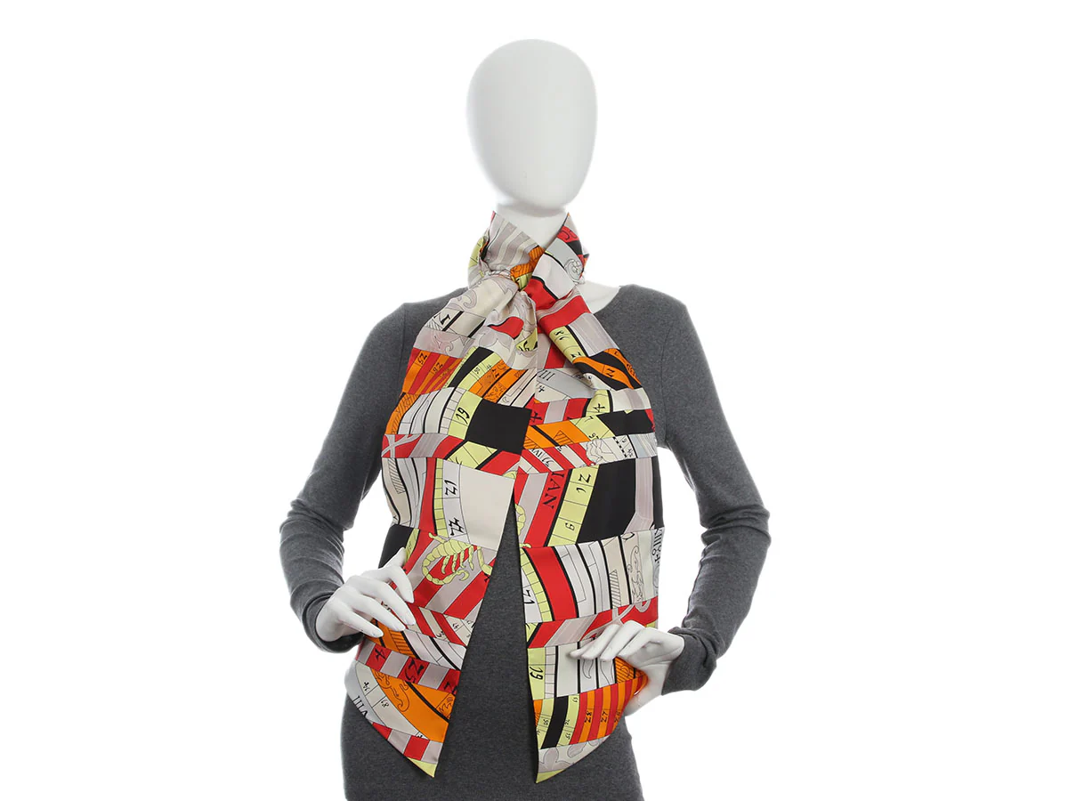 Hermès Astrologie Nouvelle Silk Maxi Twilly - Image 5