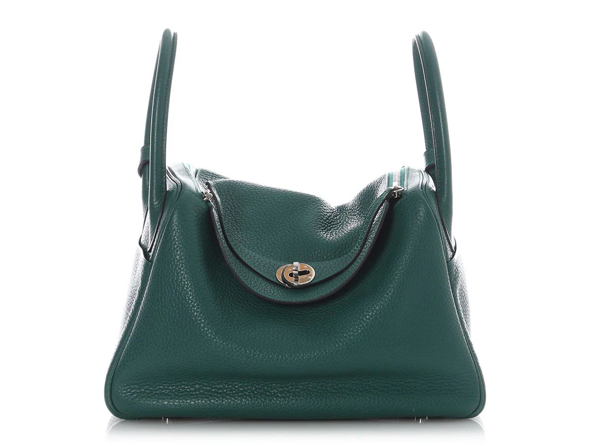 Hermès Malachite Clémence Lindy 30