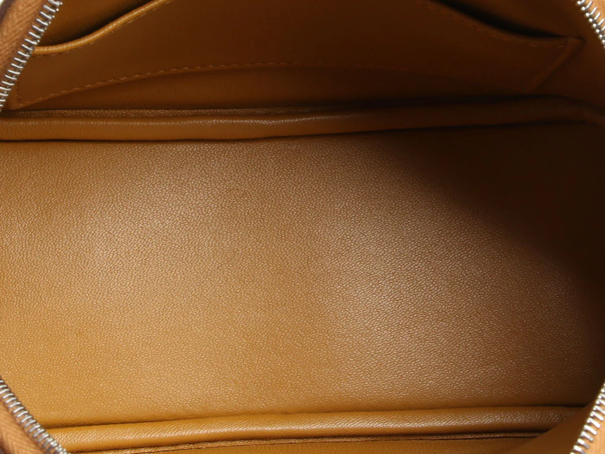 Hermès Mini Caramel Chèvre Mysore Bolide 1923 Travel - Image 10