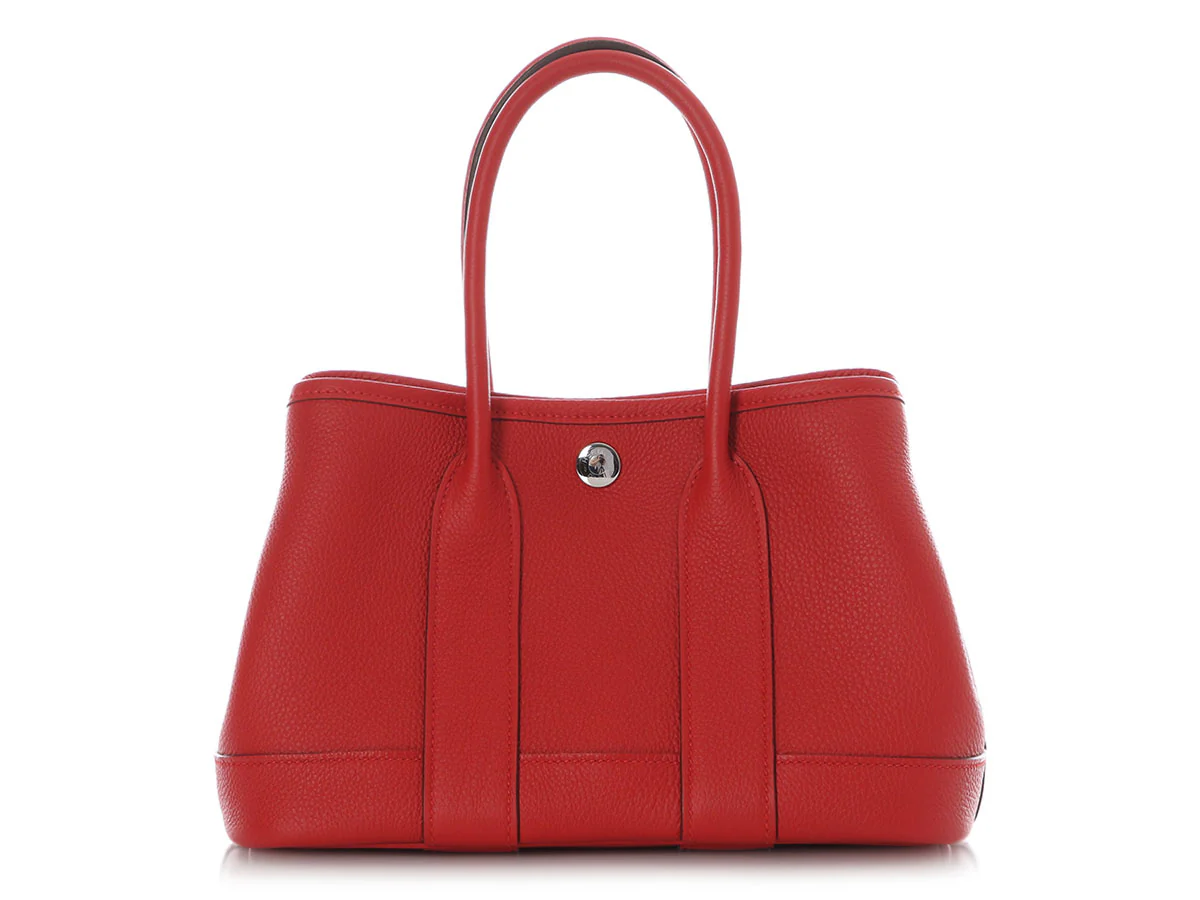 Hermès Rouge Radieux Togo Garden Party Neo 23 - Image 2
