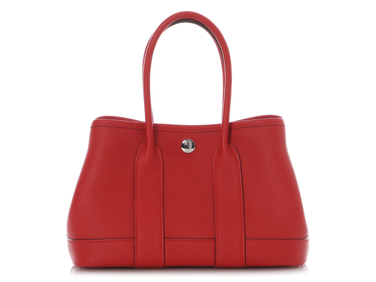 Hermès Rouge Radieux Togo Garden Party Neo 23 - Image 5