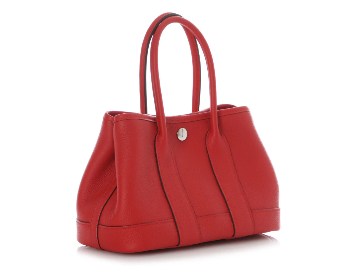 Hermès Rouge Radieux Togo Garden Party Neo 23 - Image 6