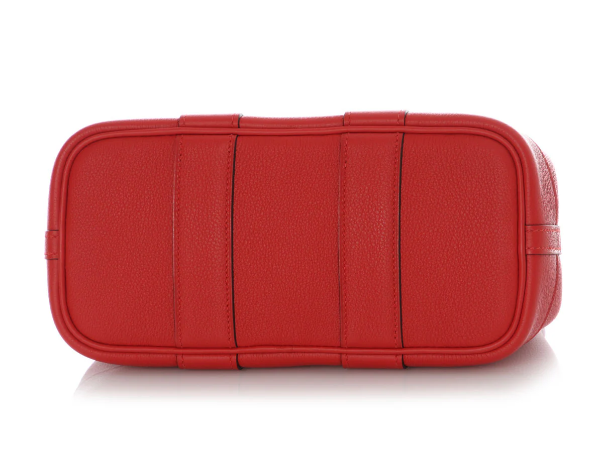 Hermès Rouge Radieux Togo Garden Party Neo 23 - Image 7