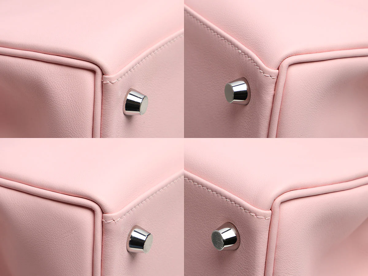 Hermès Rose Sakura Swift Kelly 25 - Image 10