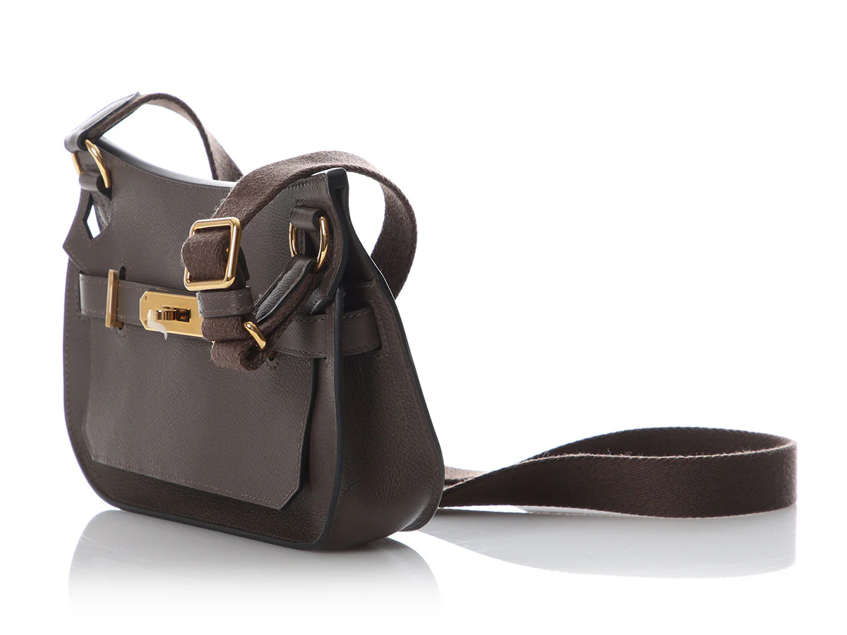Hermès Mini Brown Evercolor Jypsière - Image 3