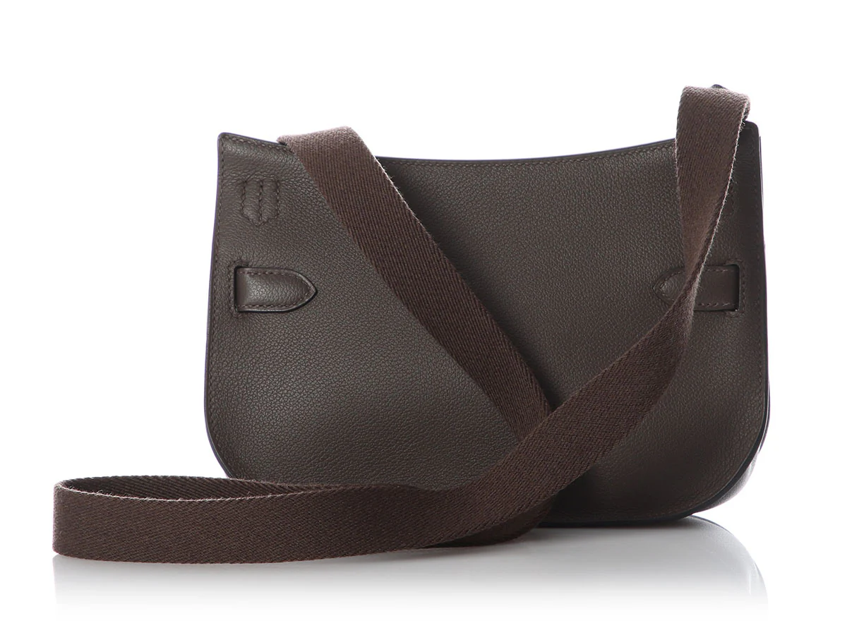 Hermès Mini Brown Evercolor Jypsière - Image 4