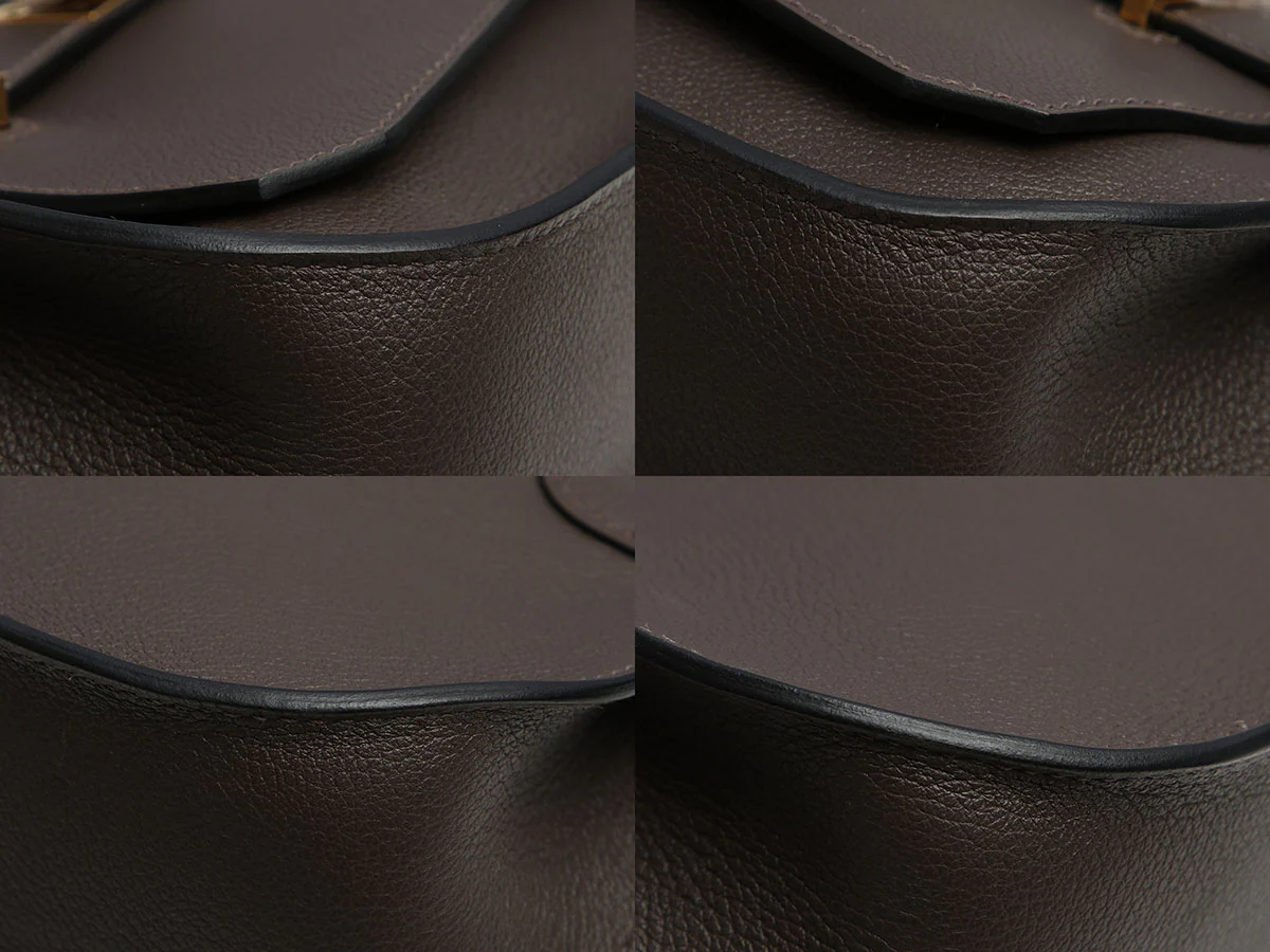 Hermès Mini Brown Evercolor Jypsière - Image 9