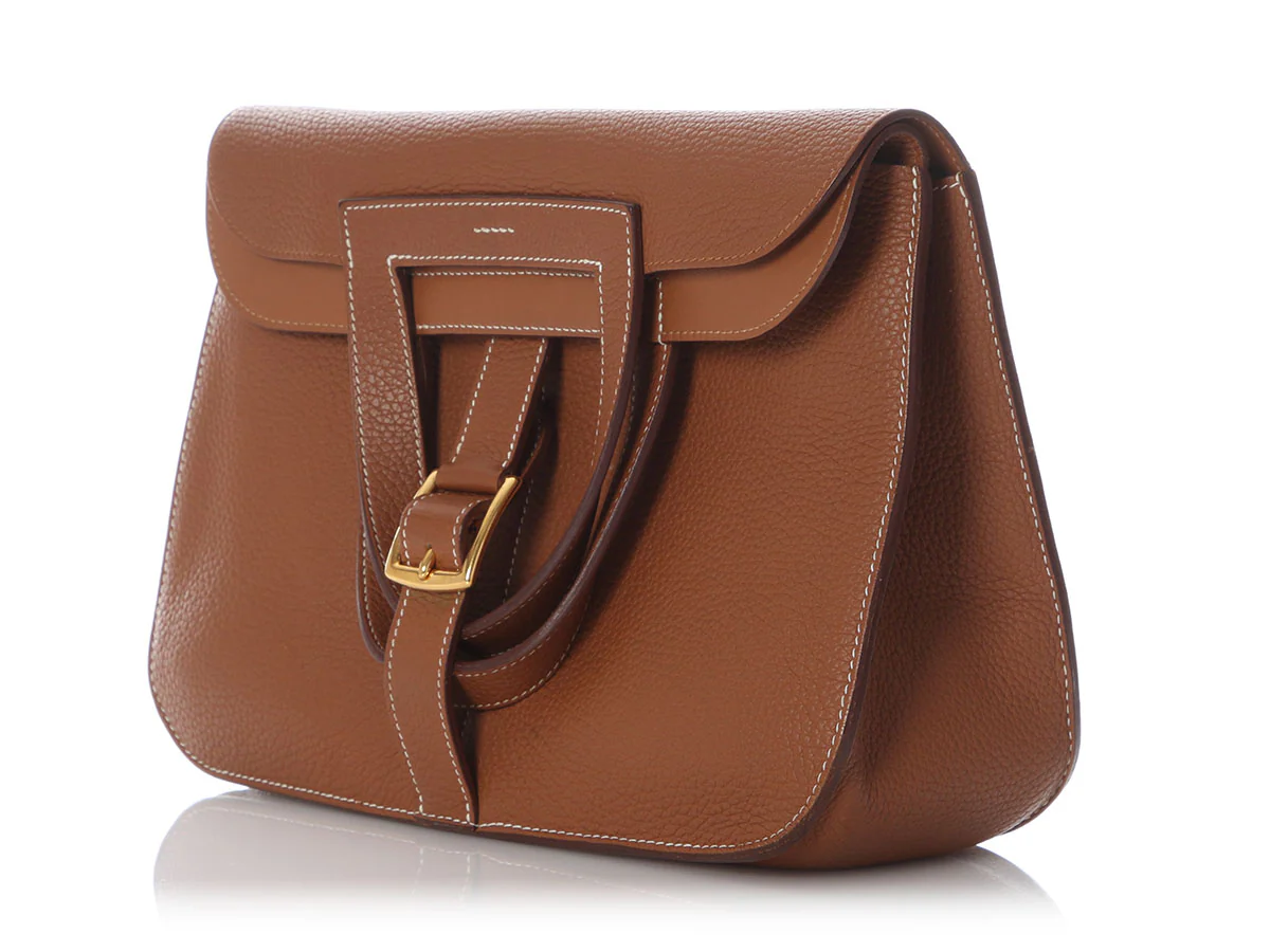 Hermès Gold Clémence Halzan 31 - Image 3