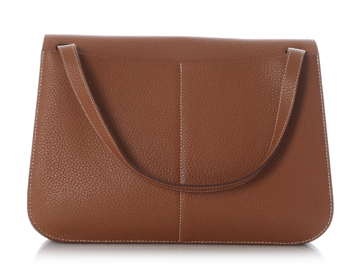 Hermès Gold Clémence Halzan 31 - Image 4