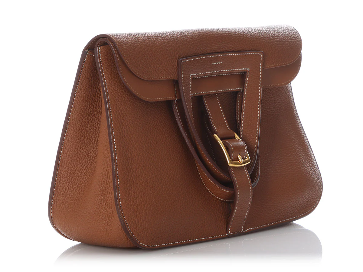Hermès Gold Clémence Halzan 31 - Image 5