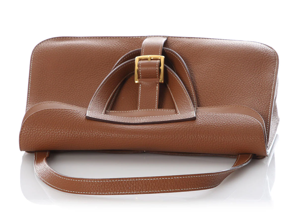 Hermès Gold Clémence Halzan 31 - Image 7