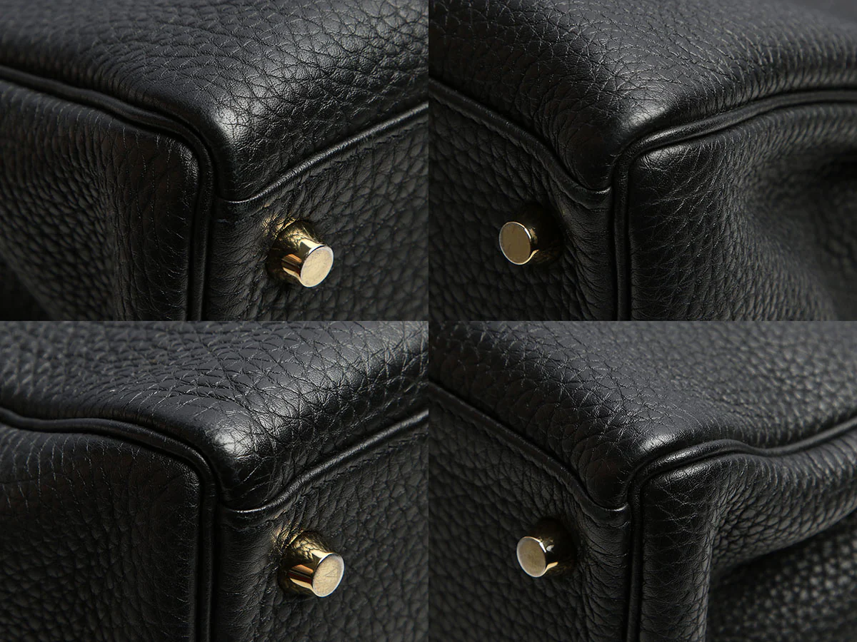 Hermès Black Togo Kelly 32 - Image 9