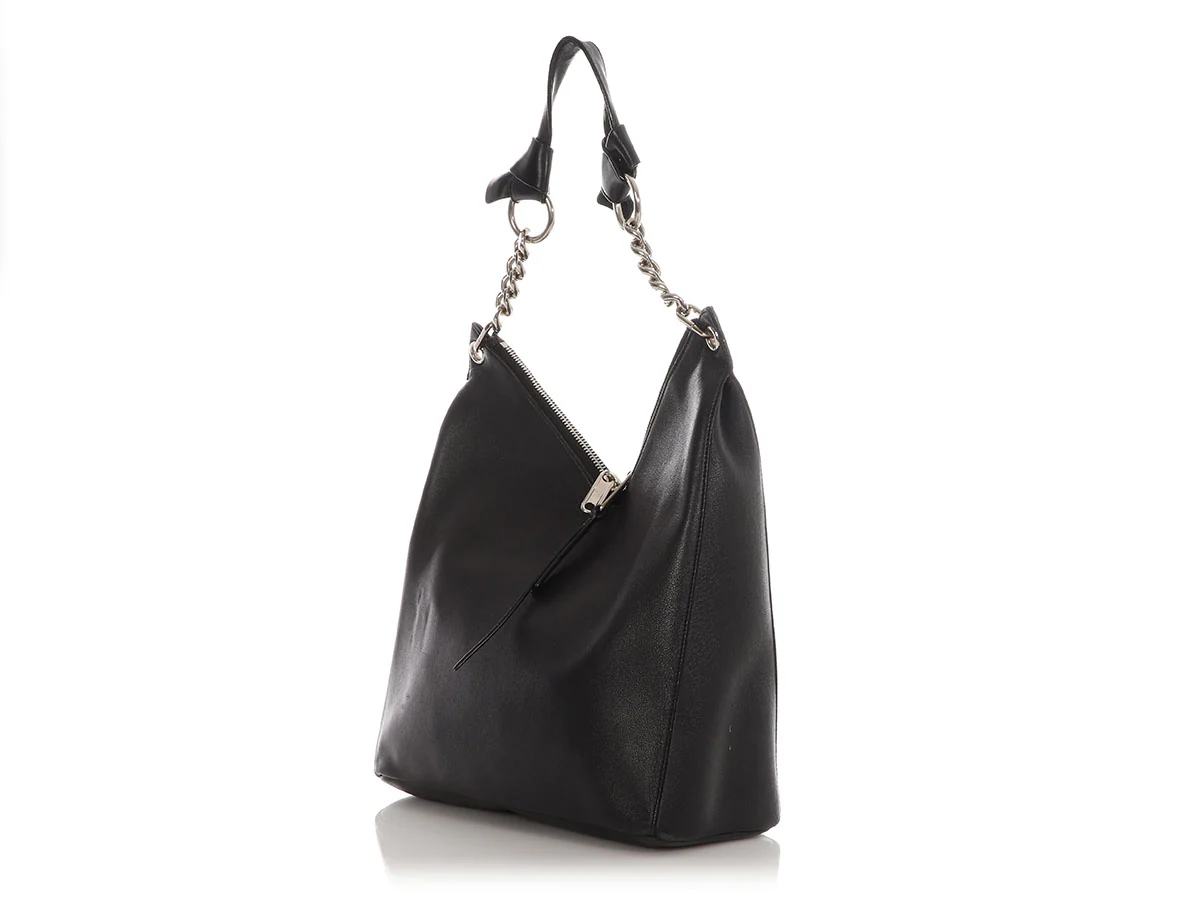 Jimmy Choo Black Raven Hobo - Image 3