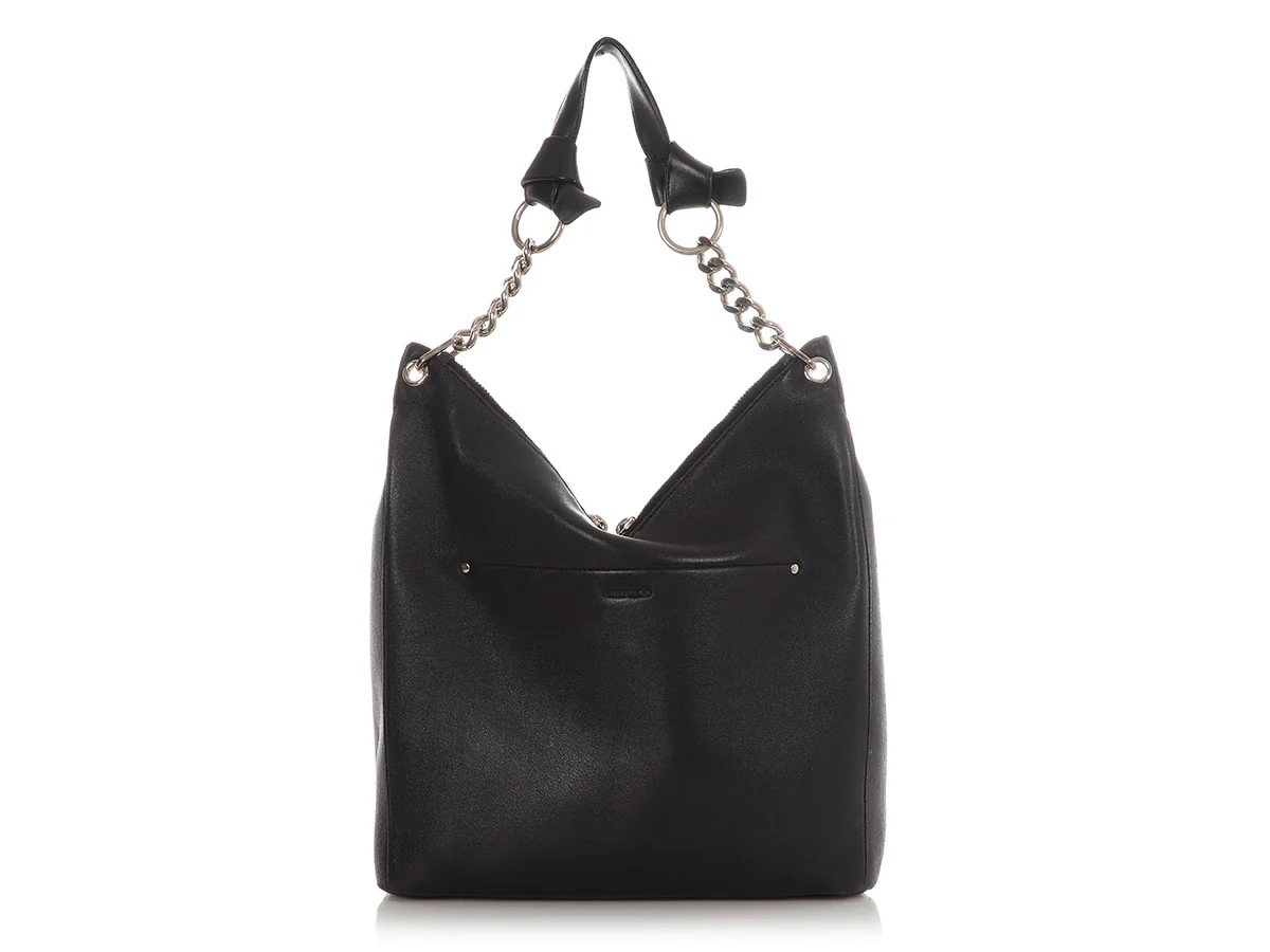 Jimmy Choo Black Raven Hobo - Image 4