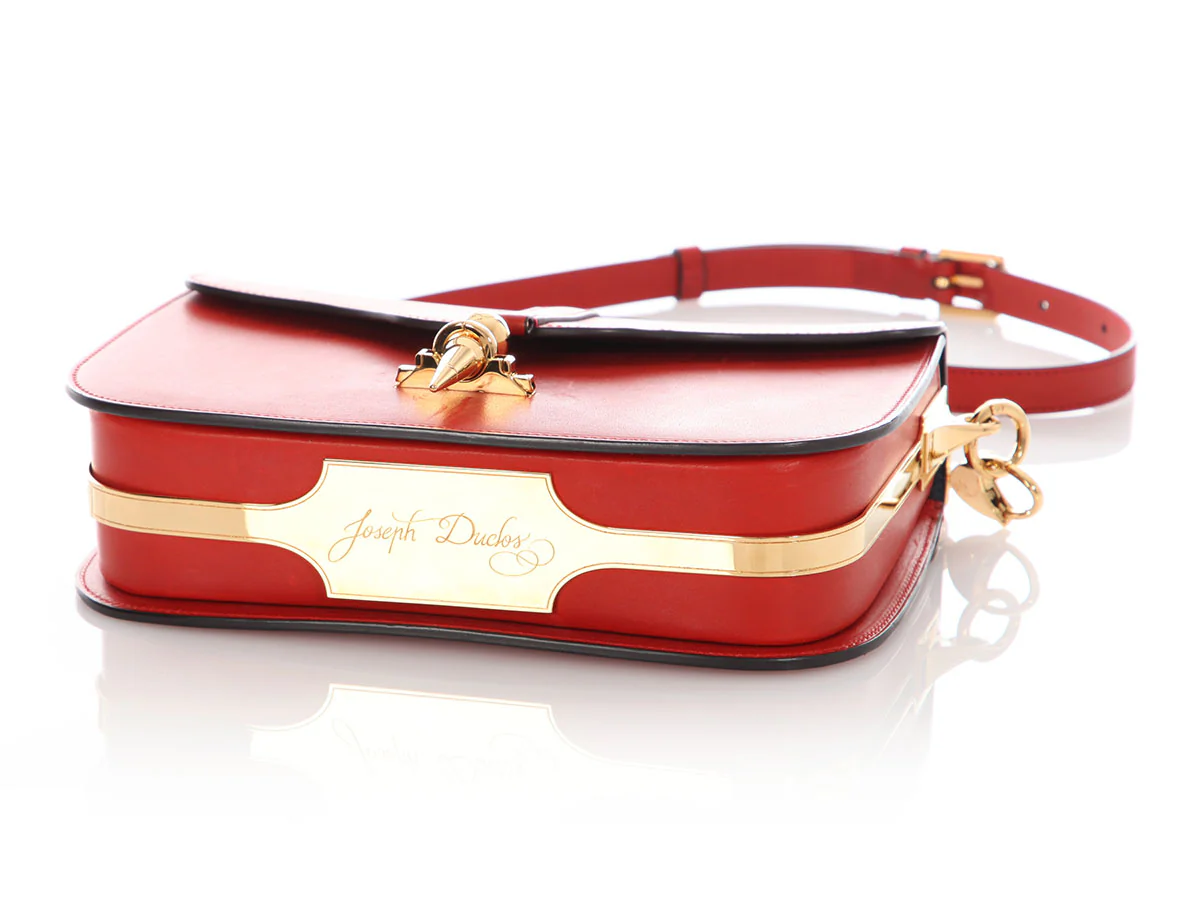 Joseph Duclos Coquelicot Heritage Leather Diane Messenger - Image 6