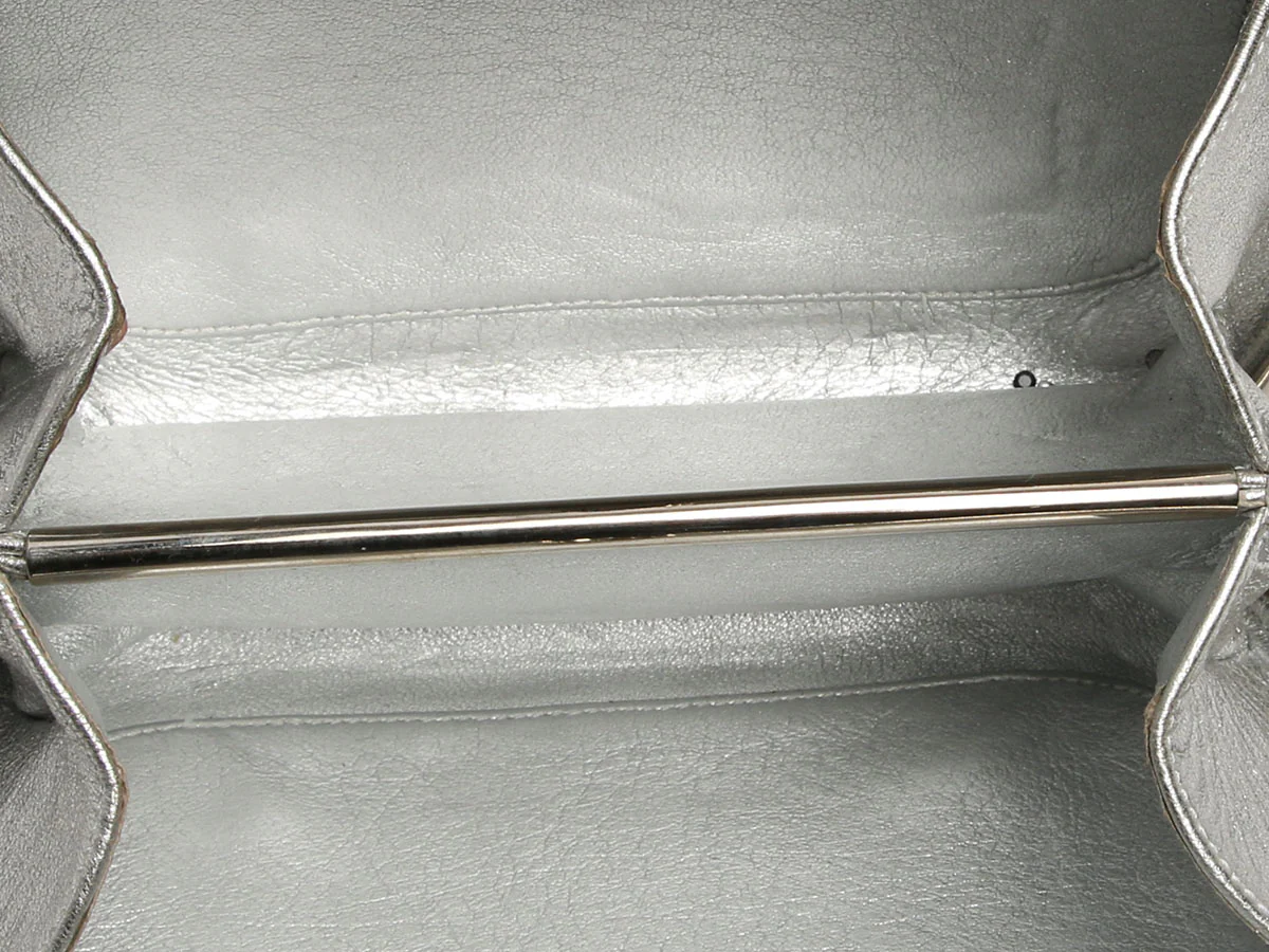 Judith Leiber Black Crystal Minaudière - Image 9