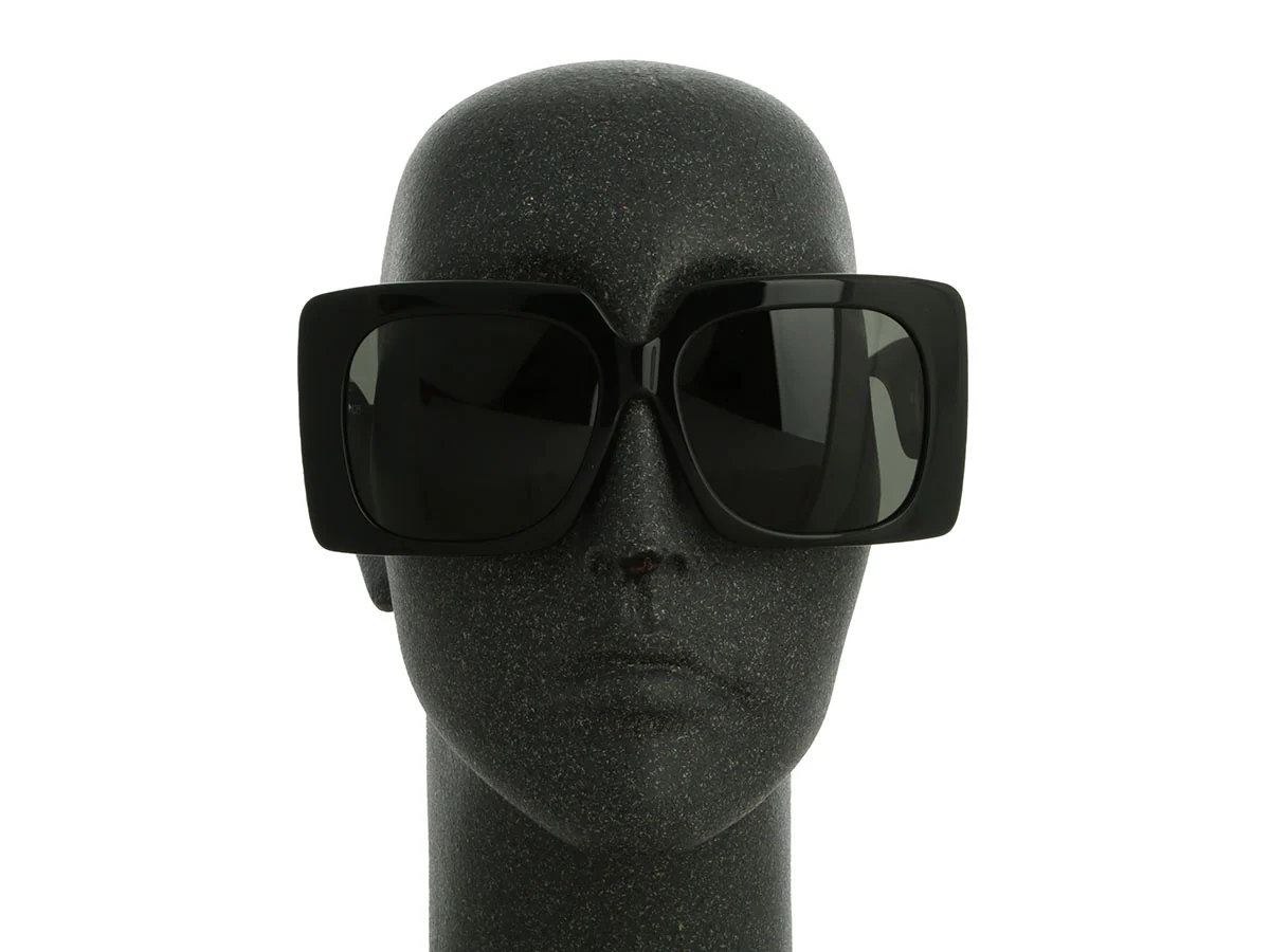 Linda Farrow Black Square Oversized Sierra Sunglasses - Image 6