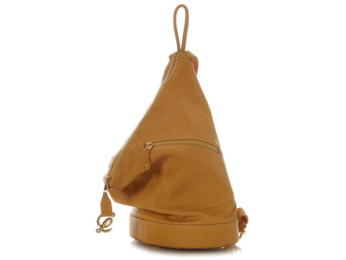Loewe Vintage Tan Anton Backpack - Image 4