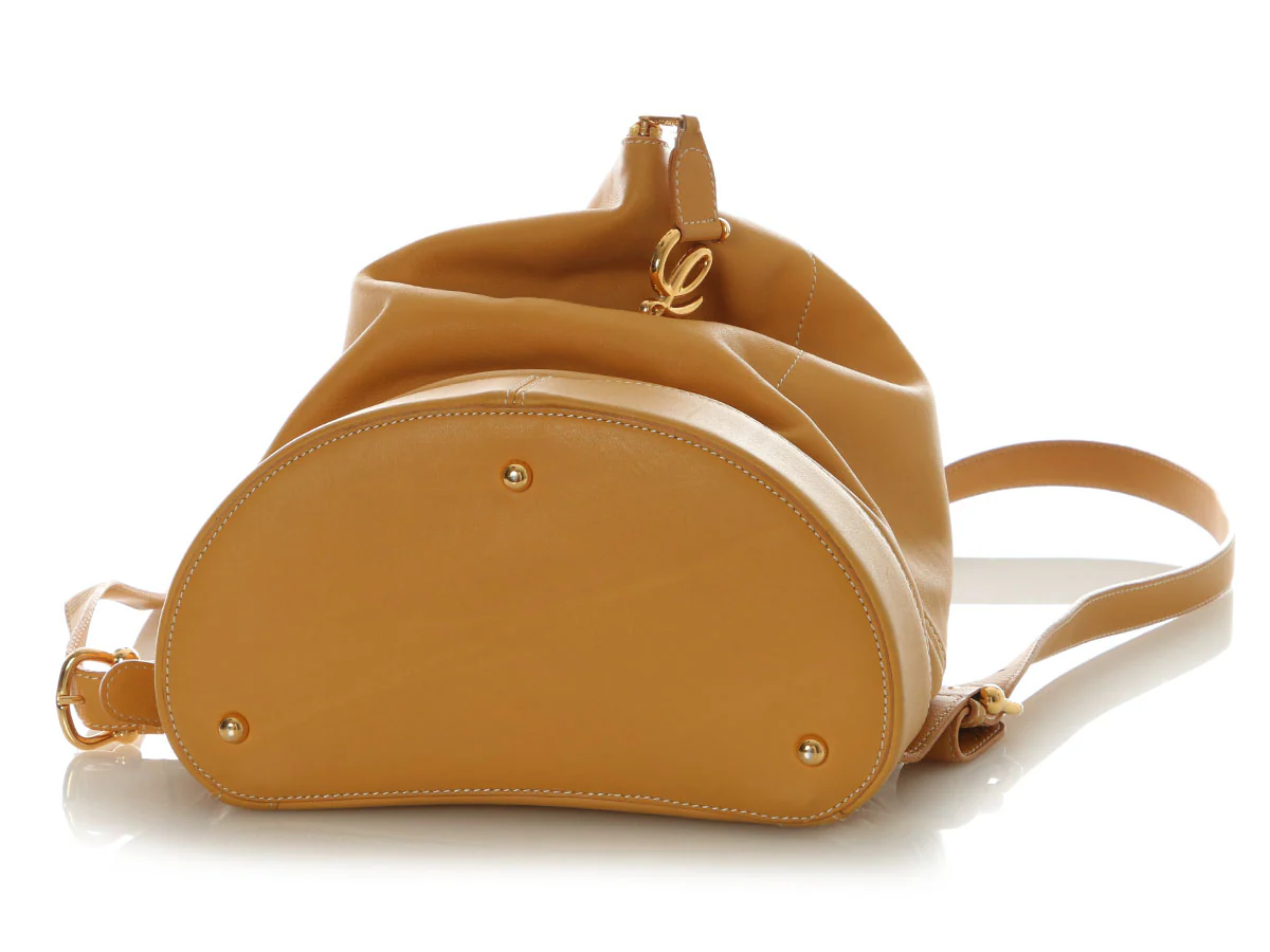 Loewe Vintage Tan Anton Backpack - Image 7