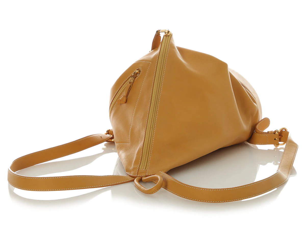 Loewe Vintage Tan Anton Backpack - Image 8