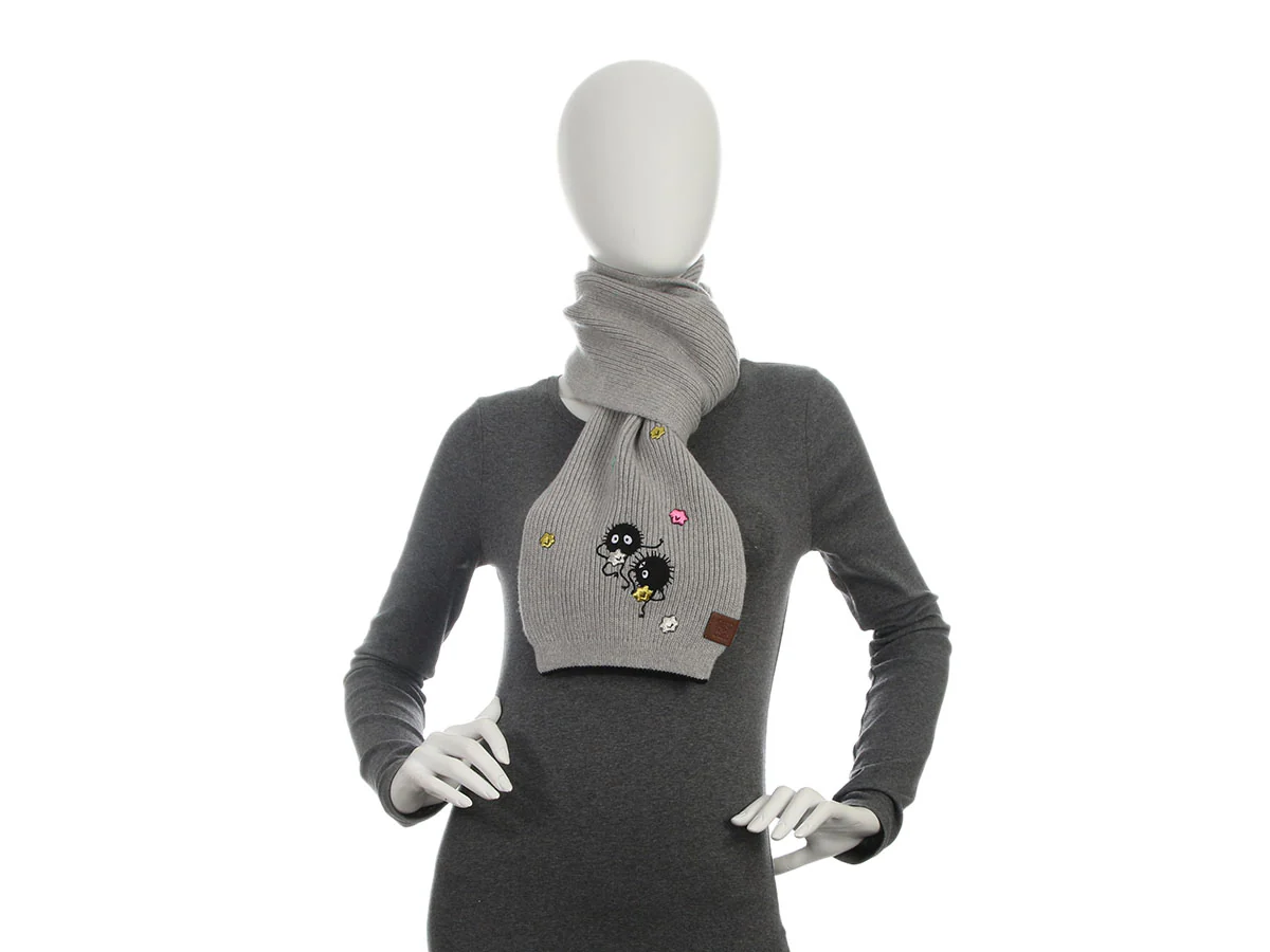 Loewe x Studio Ghibli Soot Sprite Wool Scarf - Image 6