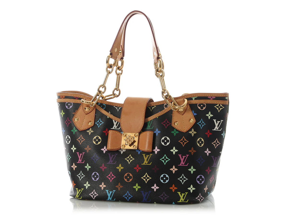 Louis Vuitton Black Multicolor Annie GM - Image 2