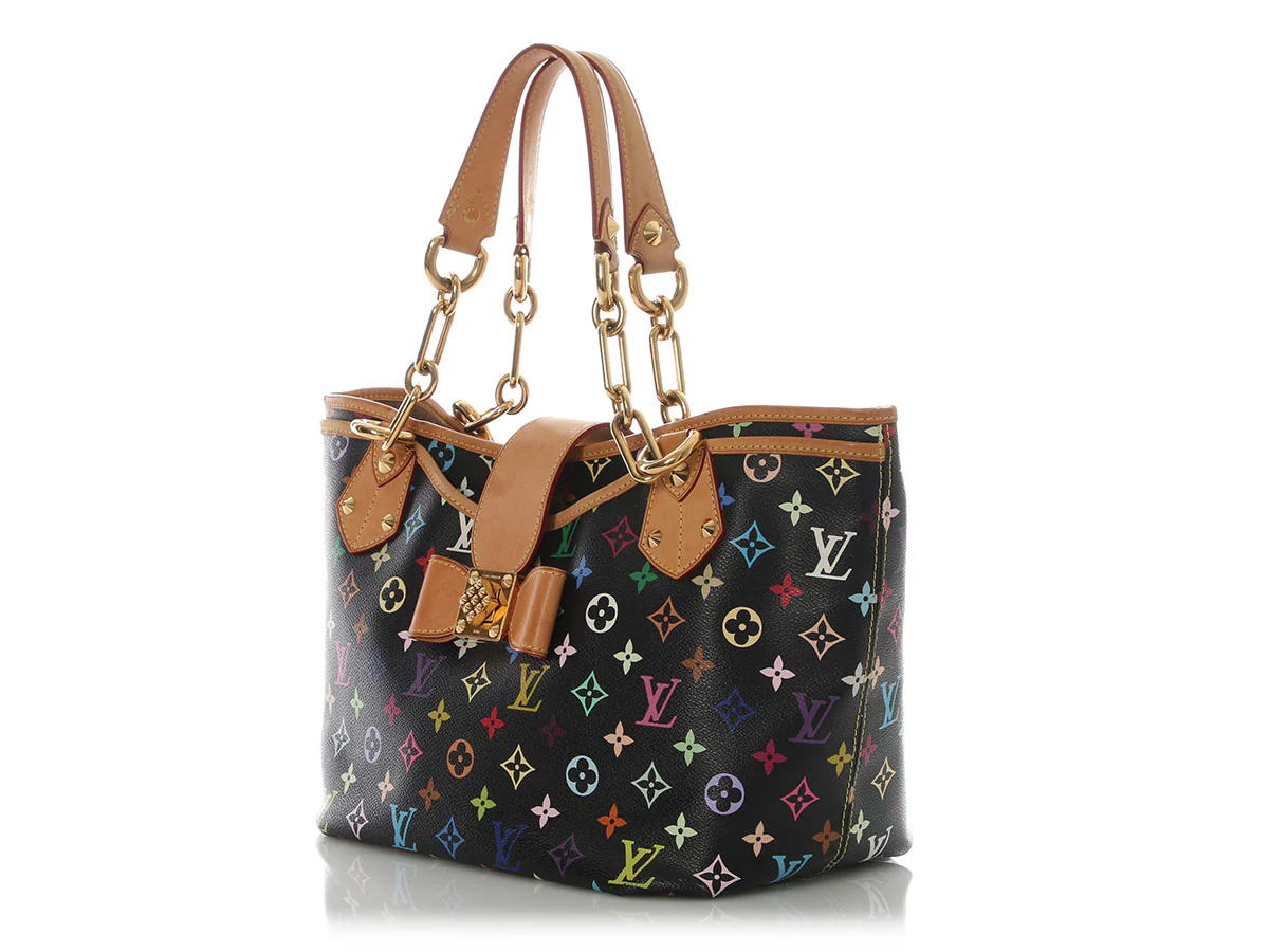 Louis Vuitton Black Multicolor Annie GM - Image 3