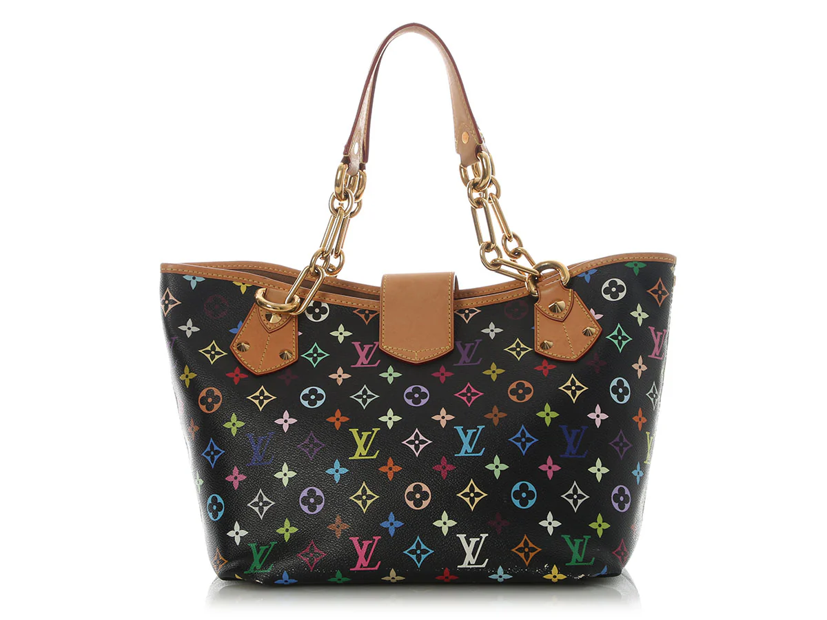 Louis Vuitton Black Multicolor Annie GM - Image 4