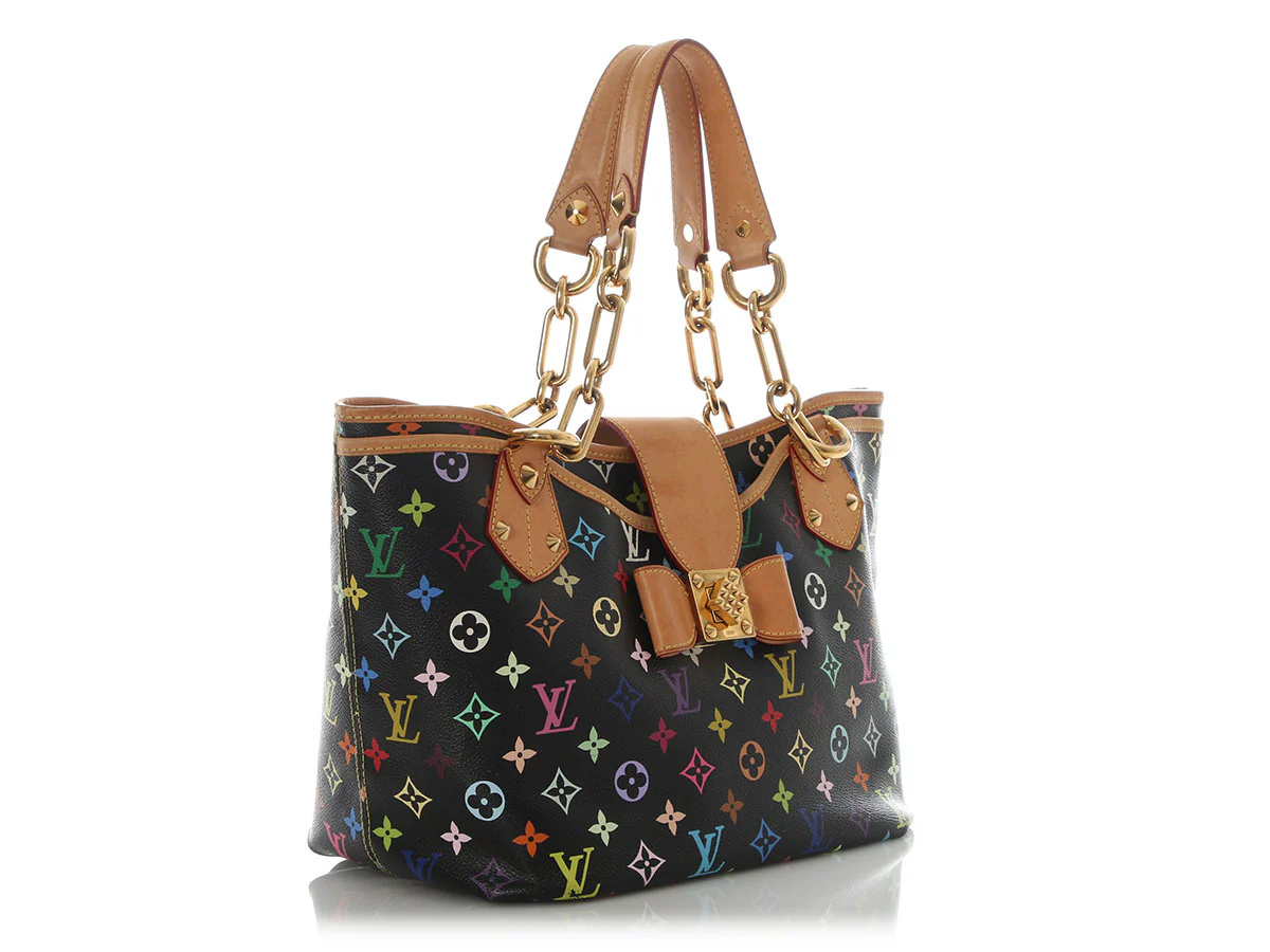 Louis Vuitton Black Multicolor Annie GM - Image 5
