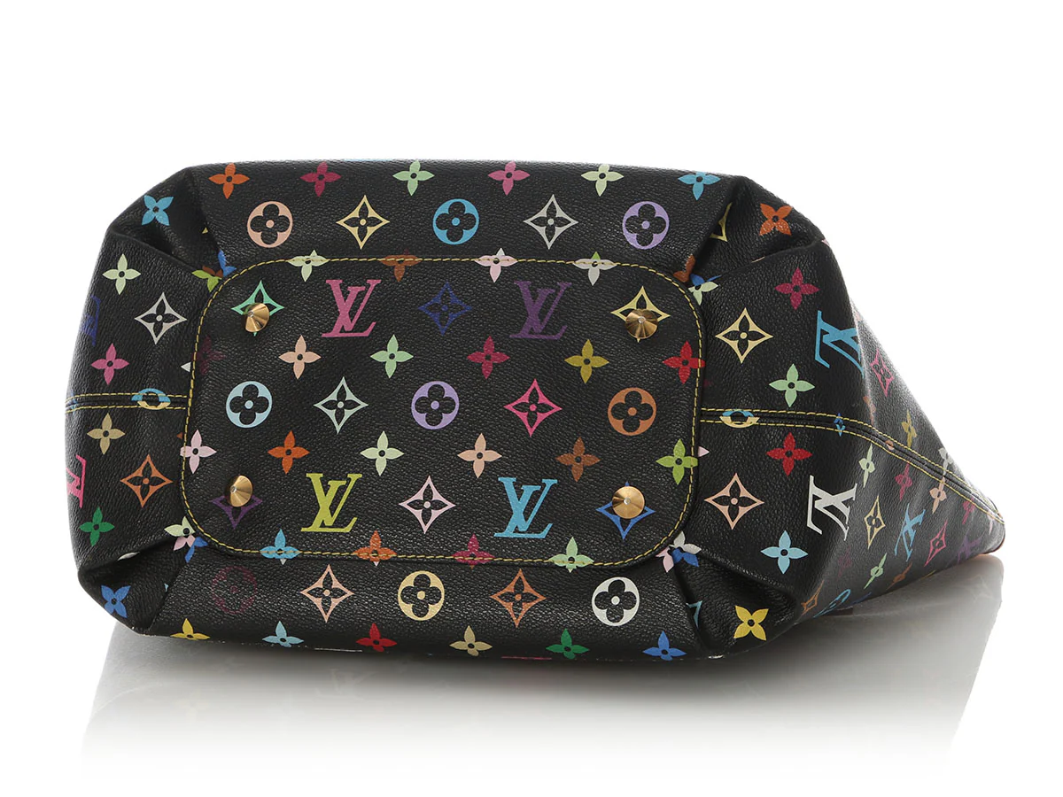 Louis Vuitton Black Multicolor Annie GM - Image 6