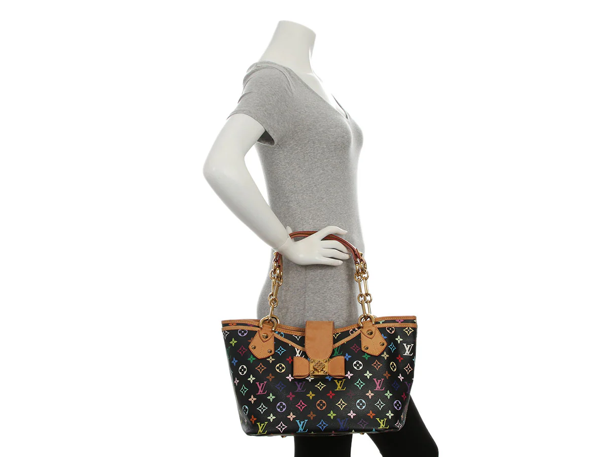 Louis Vuitton Black Multicolor Annie GM - Image 9