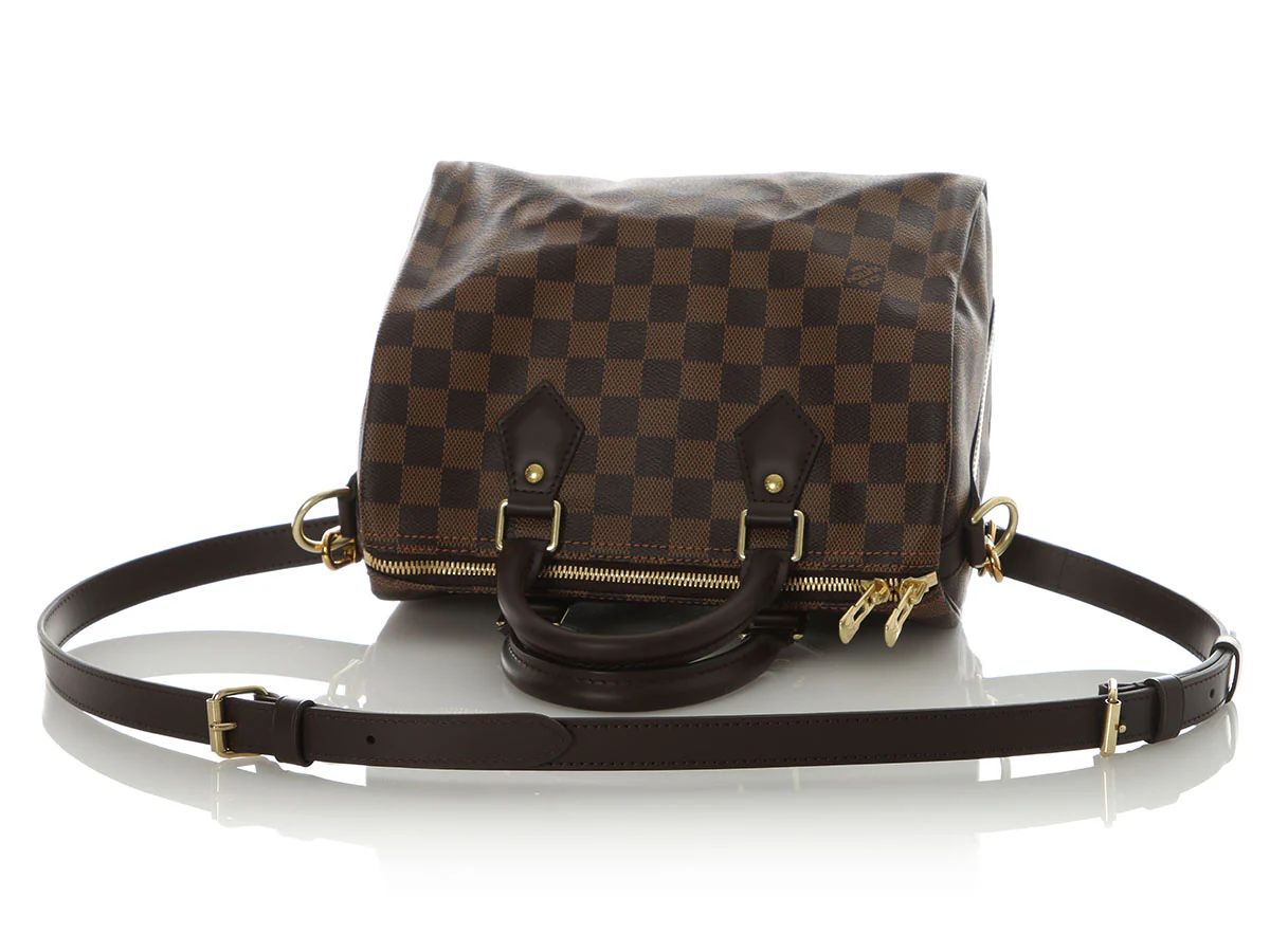 Louis Vuitton Damier Ebène Speedy Bandoulière 25 - Image 7