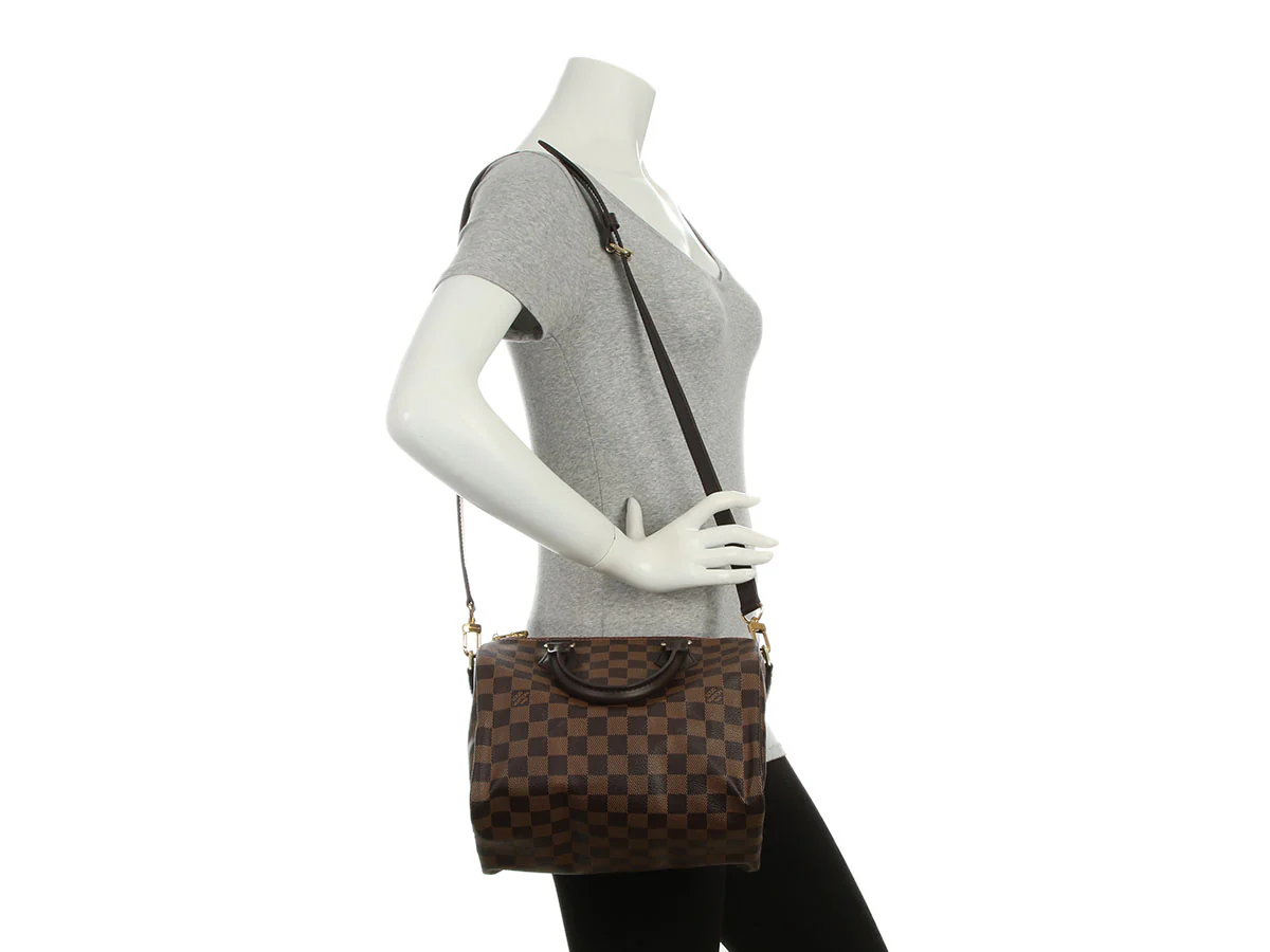 Louis Vuitton Damier Ebène Speedy Bandoulière 25 - Image 9