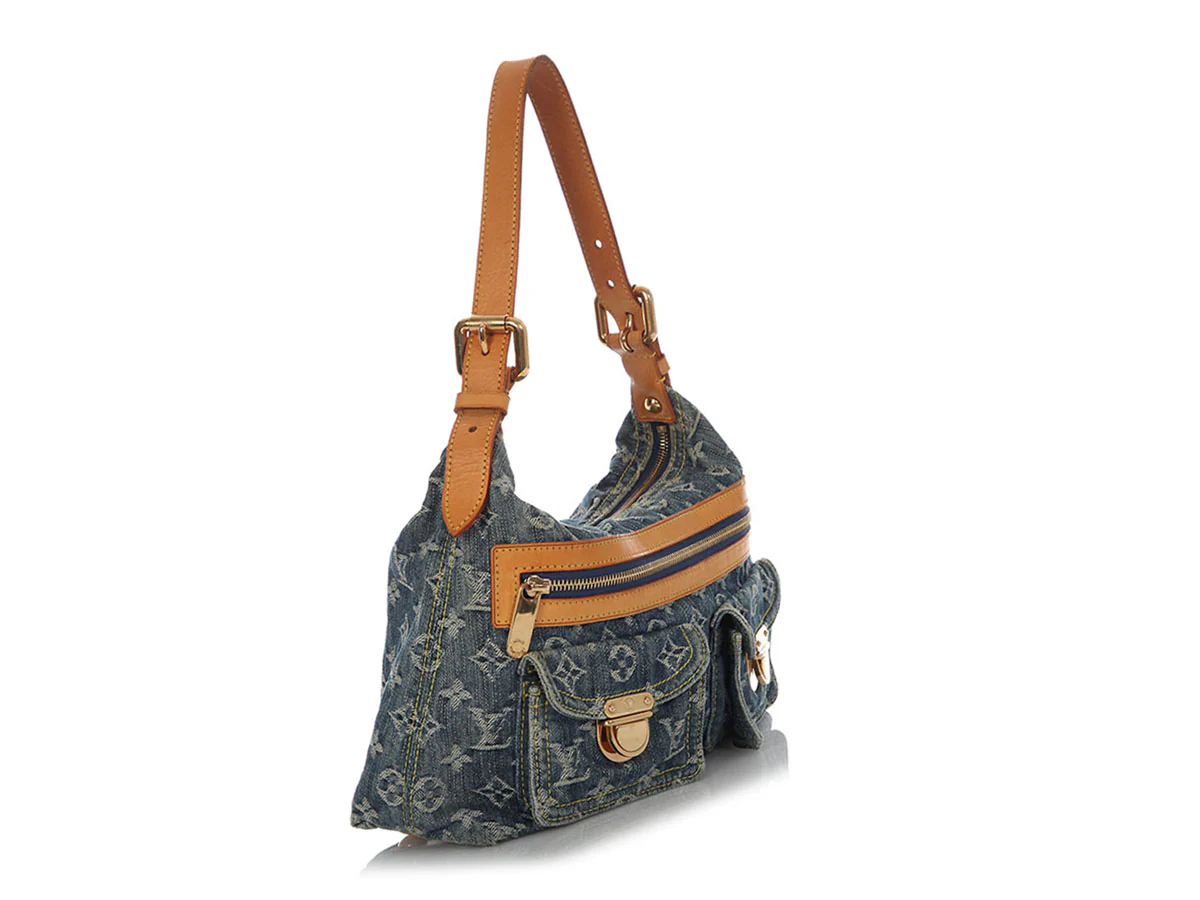 Louis Vuitton Denim Monogram Baggy PM - Image 5