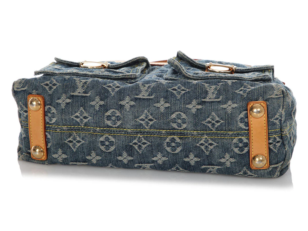 Louis Vuitton Denim Monogram Baggy PM - Image 6