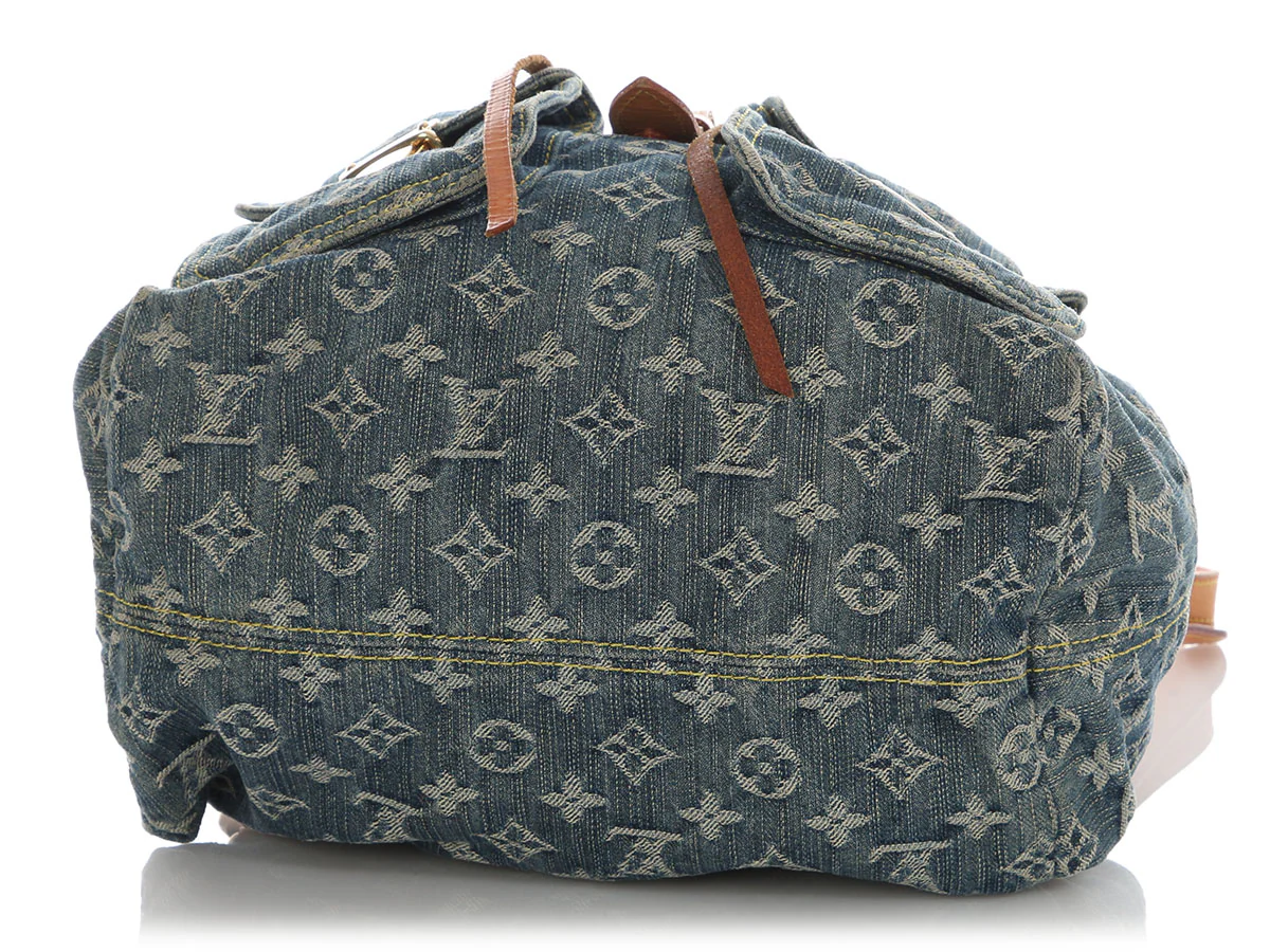 Louis Vuitton Denim Sac a Dos GM - Image 6