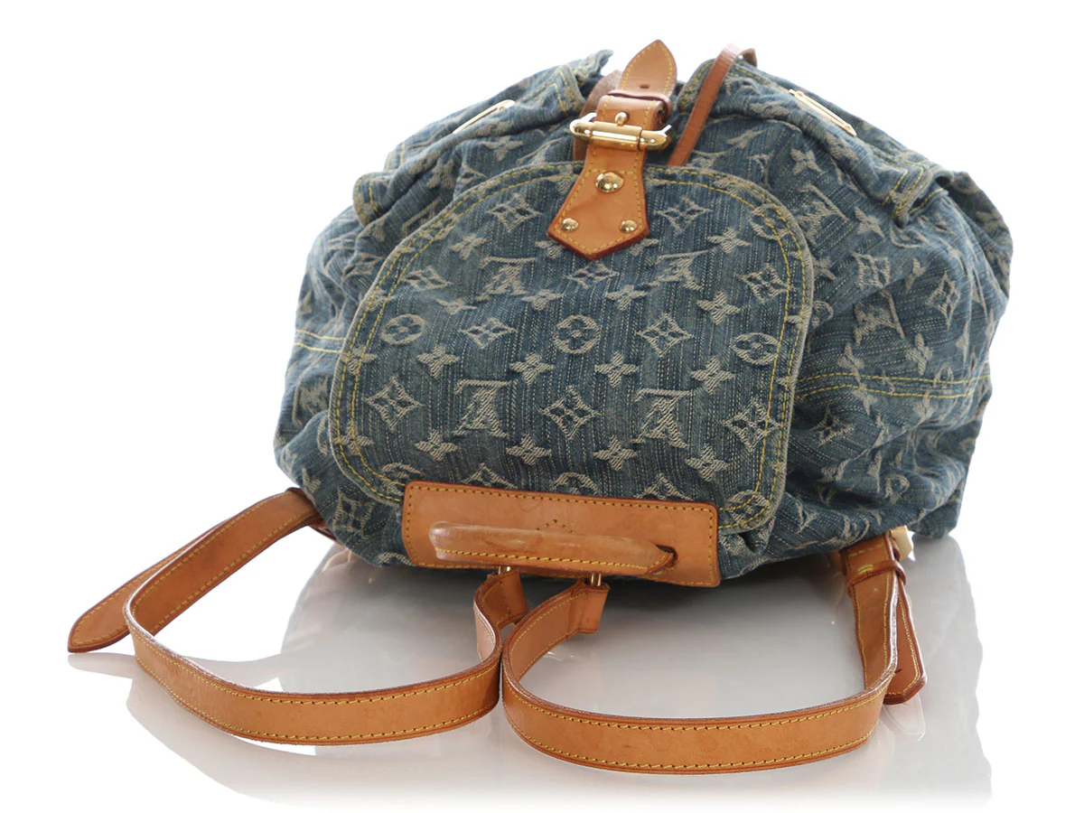 Louis Vuitton Denim Sac a Dos GM - Image 7