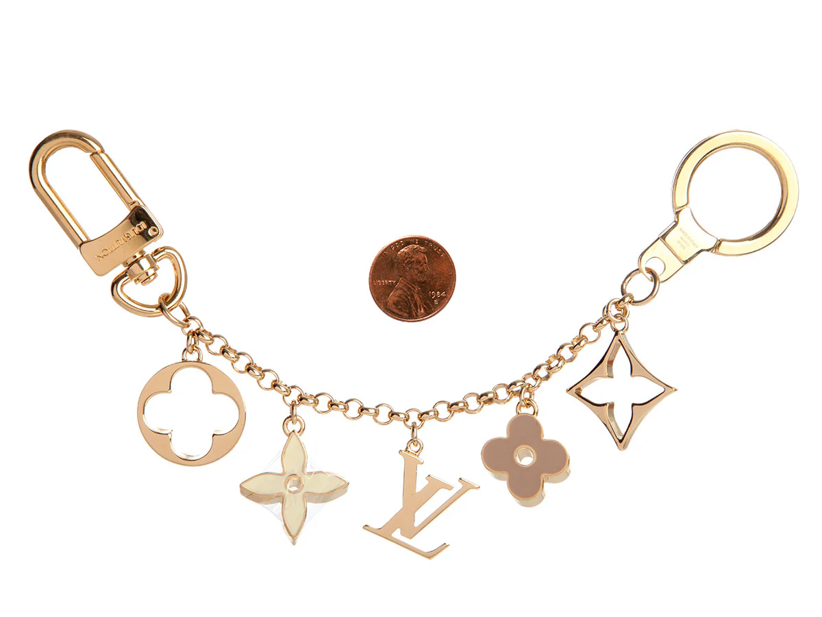 Louis Vuitton Fleur De Monogram Bag Charm - Image 4