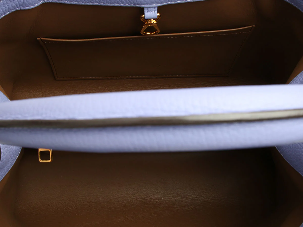 Louis Vuitton Lilac Capucine MM - Image 8