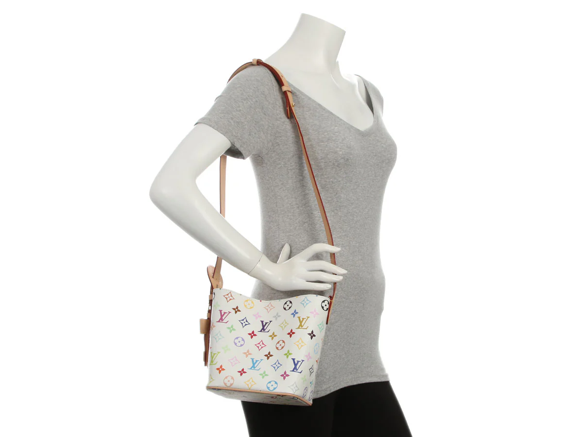 Louis Vuitton LV x TM White Multicolor All In BB - Image 10