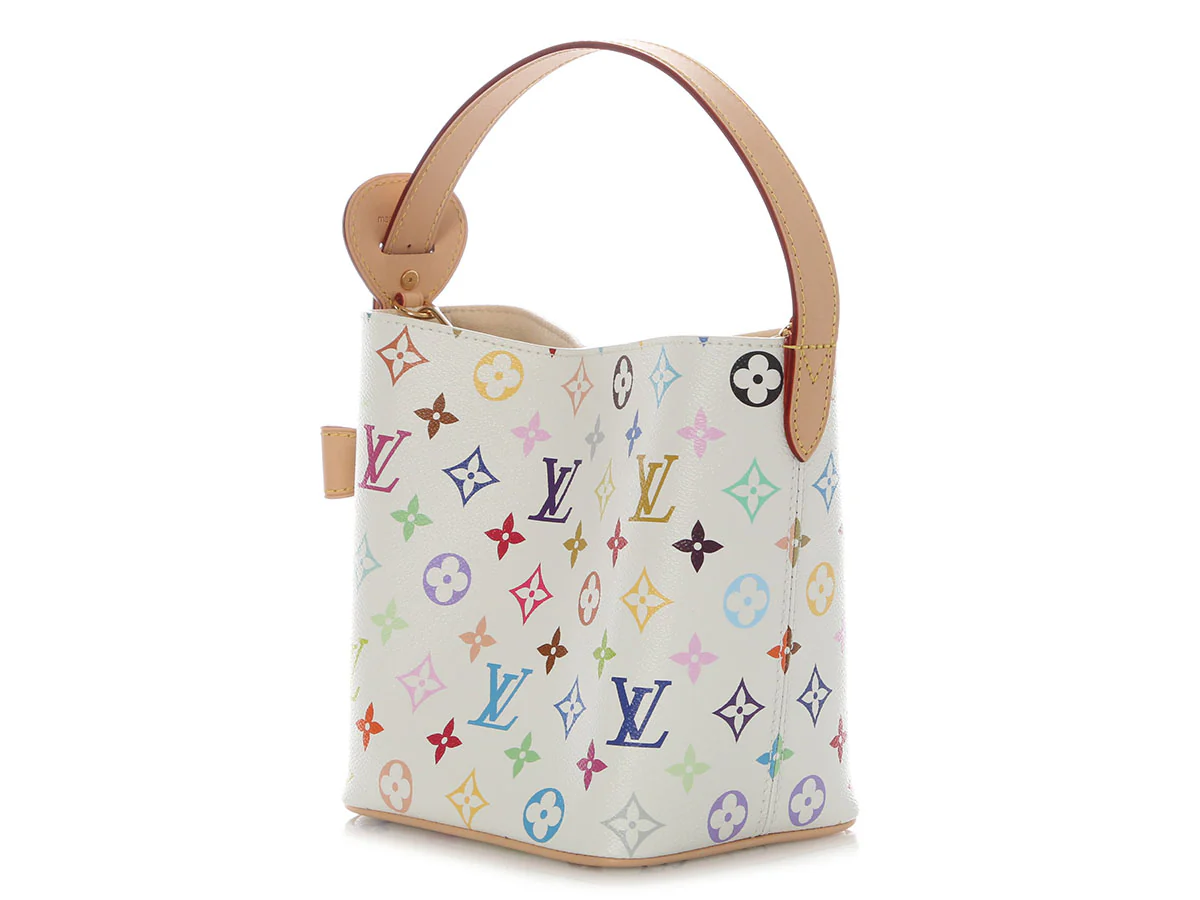 Louis Vuitton LV x TM White Multicolor All In BB - Image 4