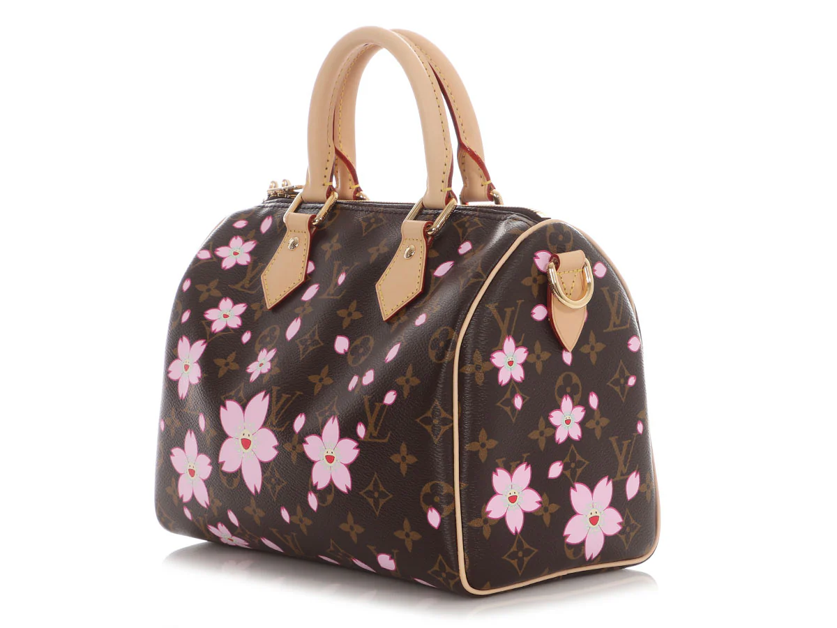 Louis Vuitton LV x TM Cherry Blossoms Speedy 25 - Image 4