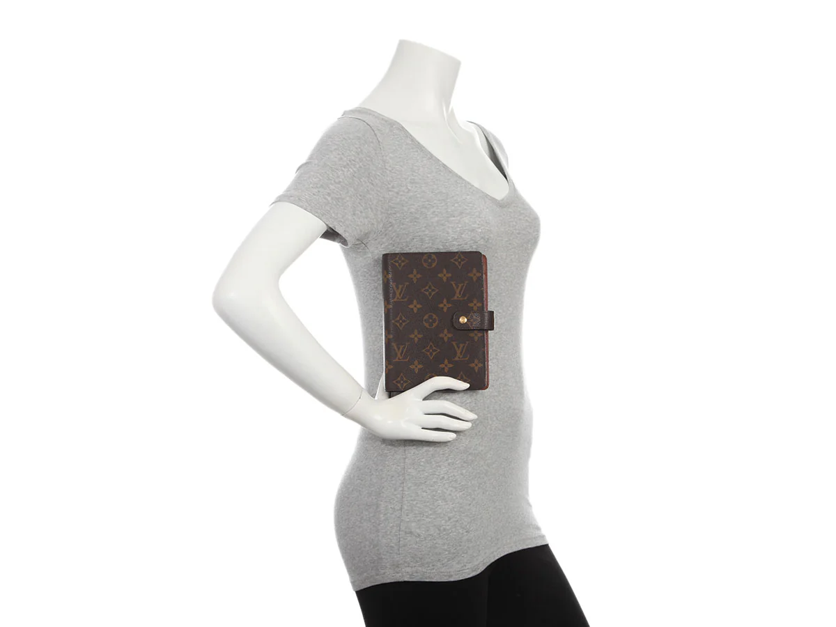 Louis Vuitton Medium Monogram Ring Agenda Cover - Image 8