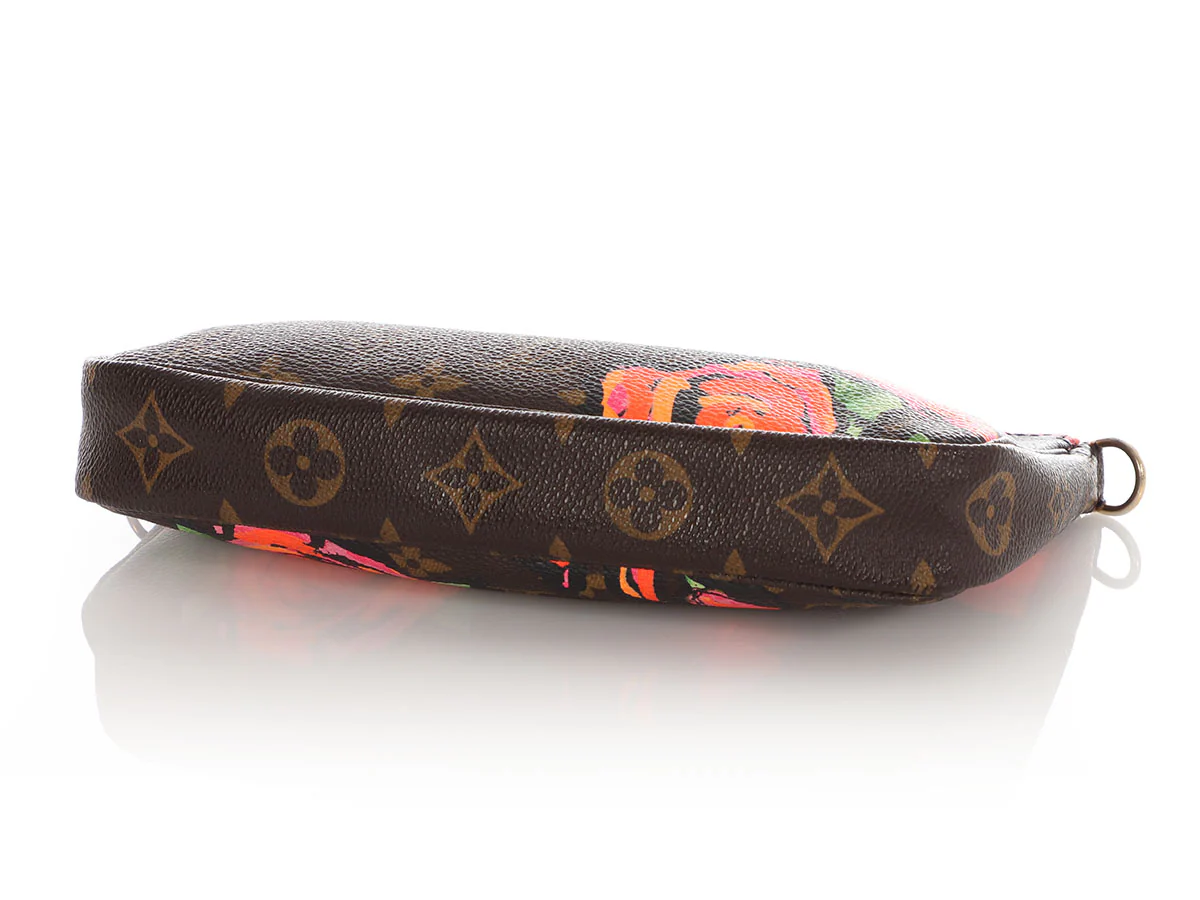 Louis Vuitton Monogram Roses Pochette Accessoires - Image 6