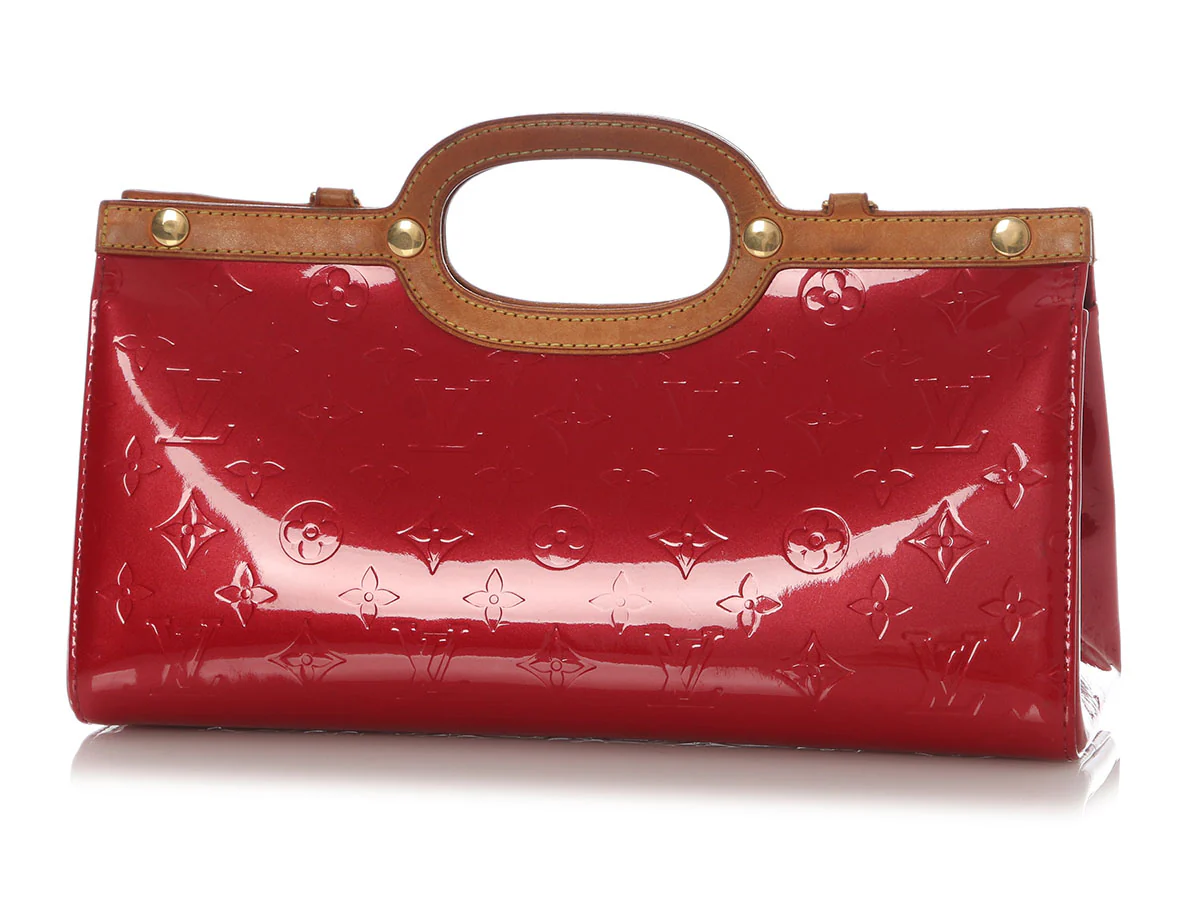 Louis Vuitton Red Vernis Roxbury Drive - Image 2