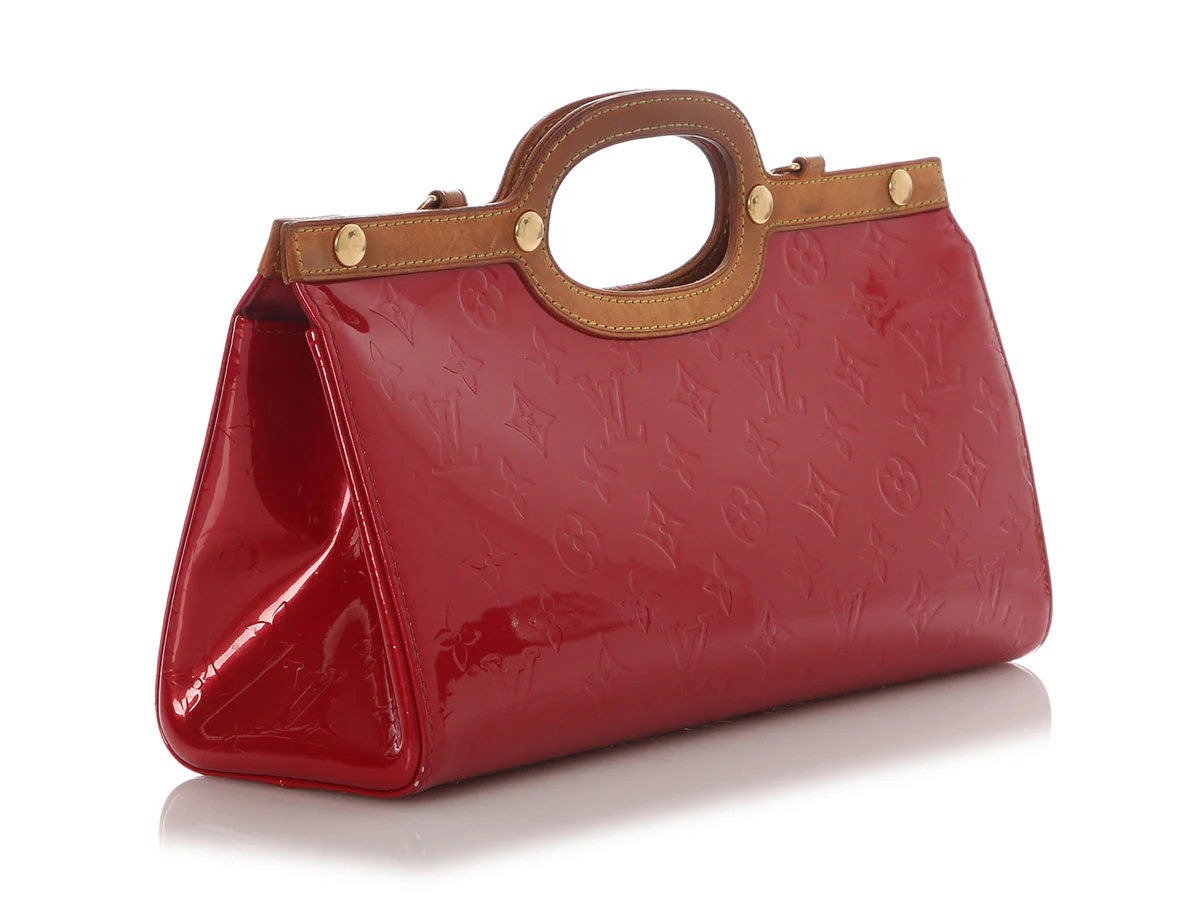 Louis Vuitton Red Vernis Roxbury Drive - Image 5