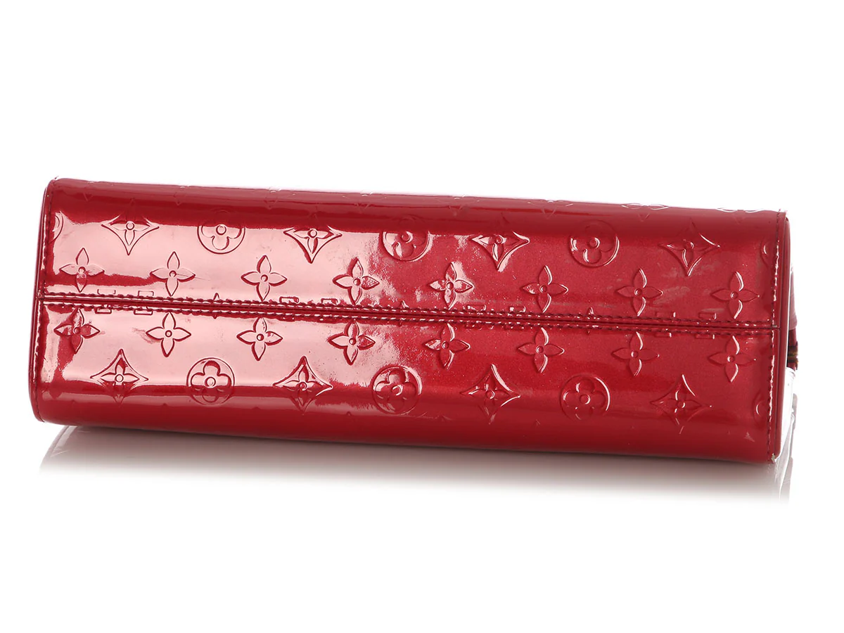 Louis Vuitton Red Vernis Roxbury Drive - Image 6