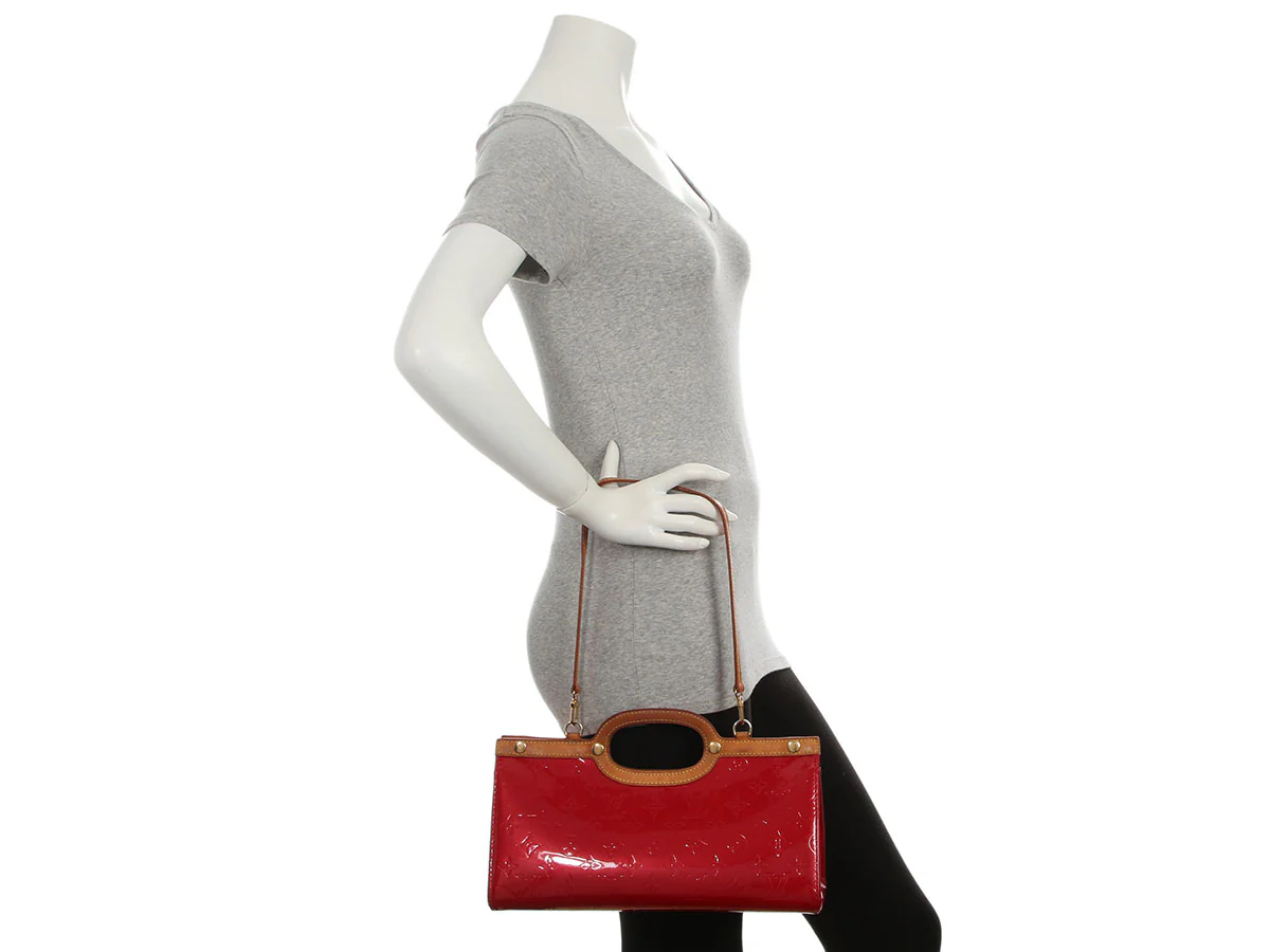Louis Vuitton Red Vernis Roxbury Drive - Image 9