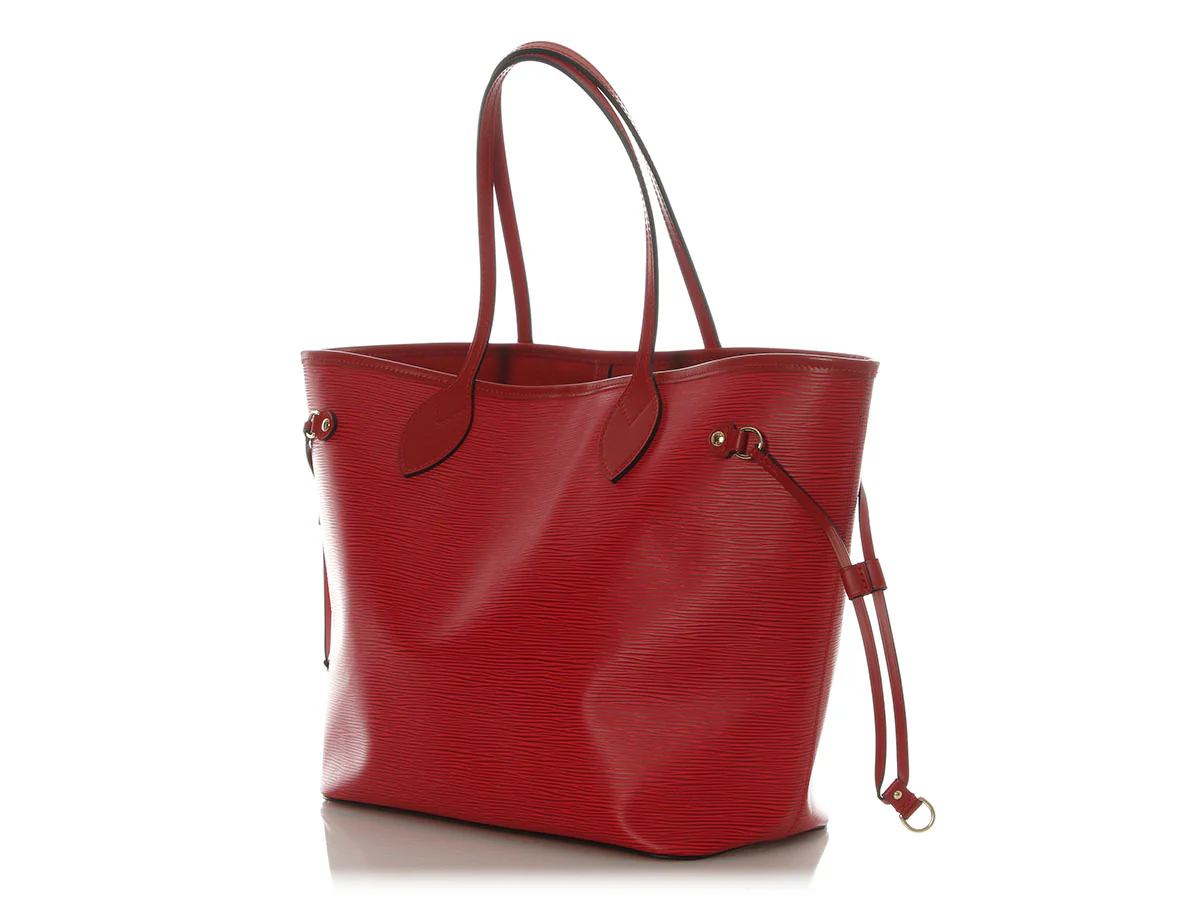 Louis Vuitton Rouge Epi Neverfull MM - Image 4