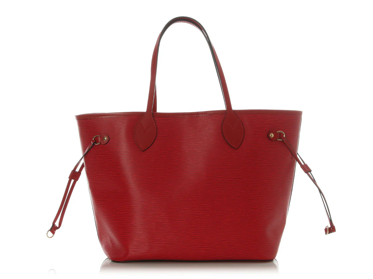 Louis Vuitton Rouge Epi Neverfull MM - Image 5